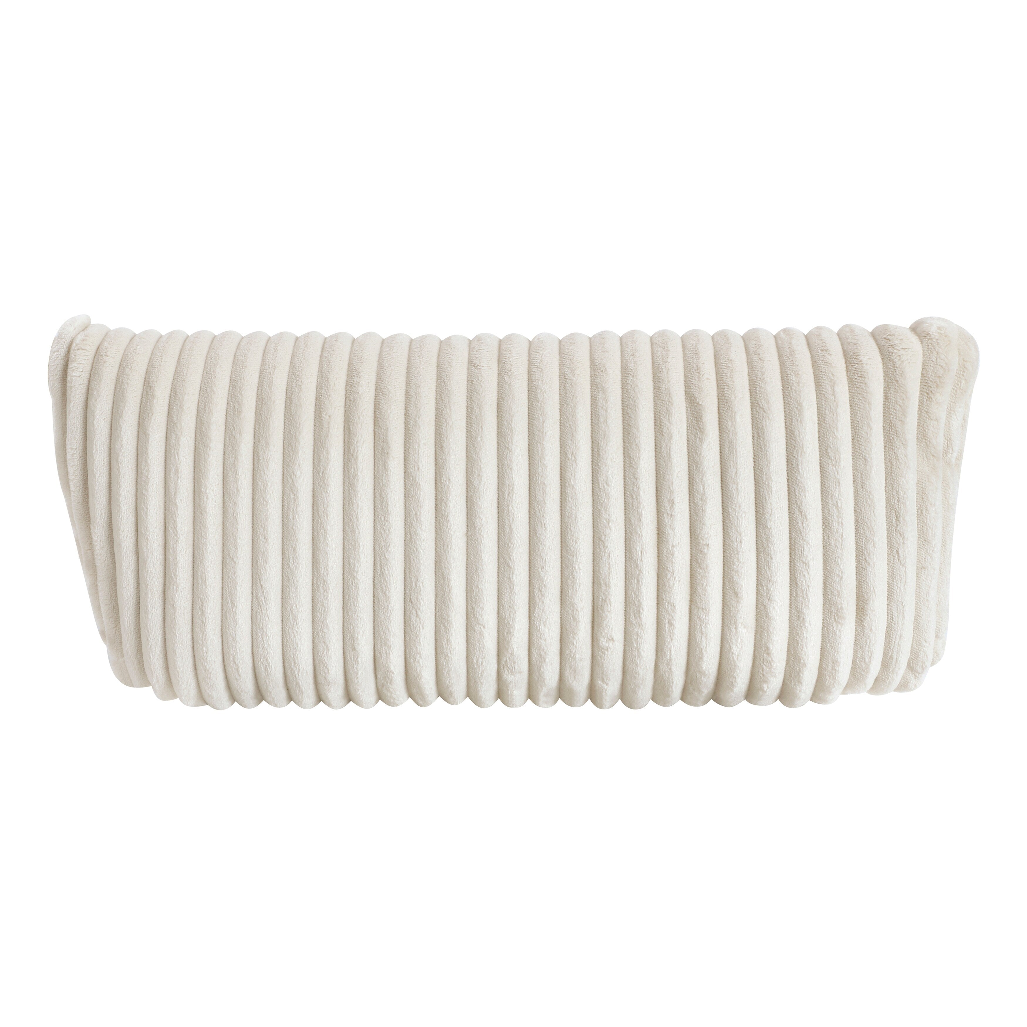 Fauteuil inclinable manuel pivotant en velours côtelé Braidy