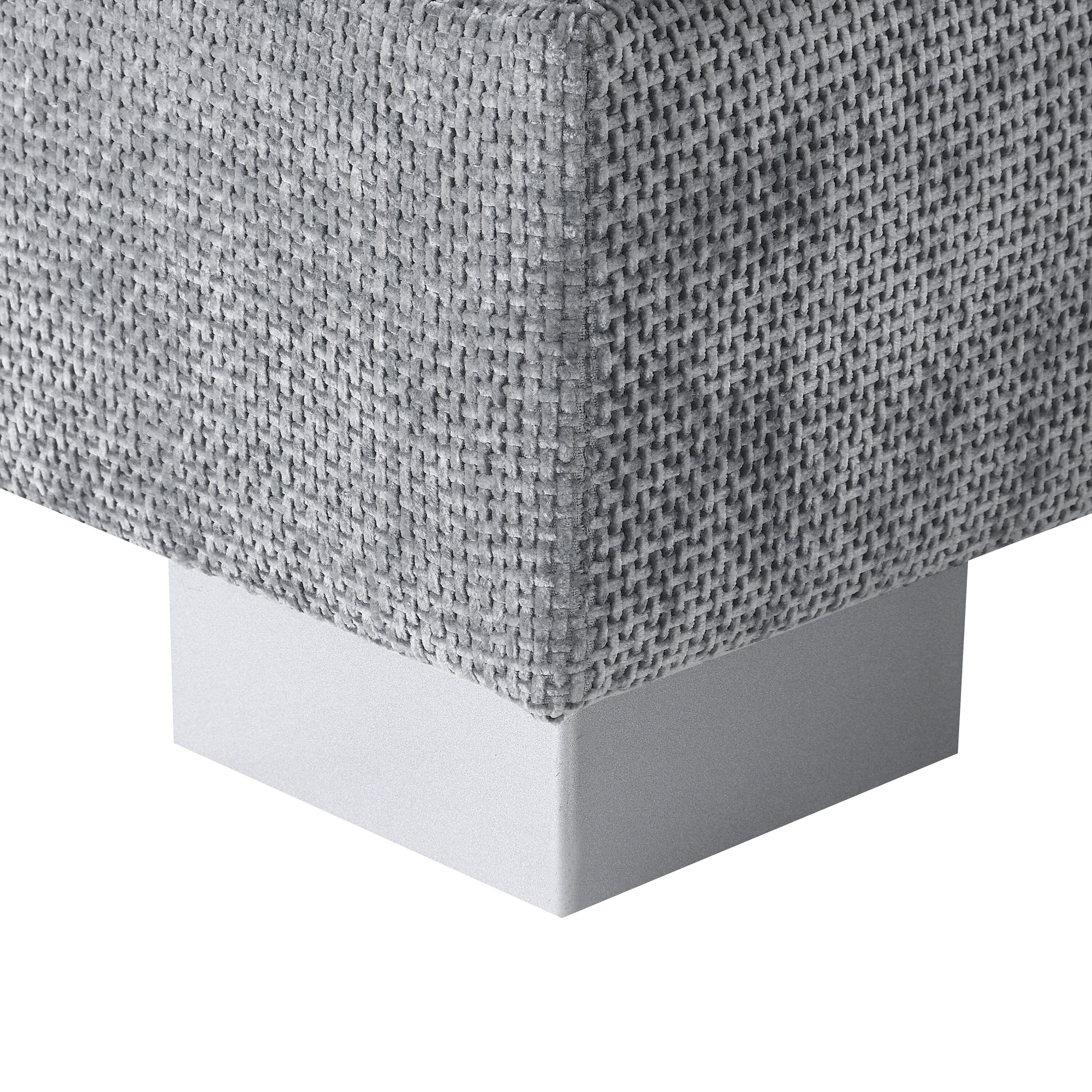 Canapé sectionnel Cloud, ensemble de canapés de luxe en forme de L avec 2 oreillers gratuits, mobilier d'intérieur 4 places en chenille avec méridienne surdimensionnée