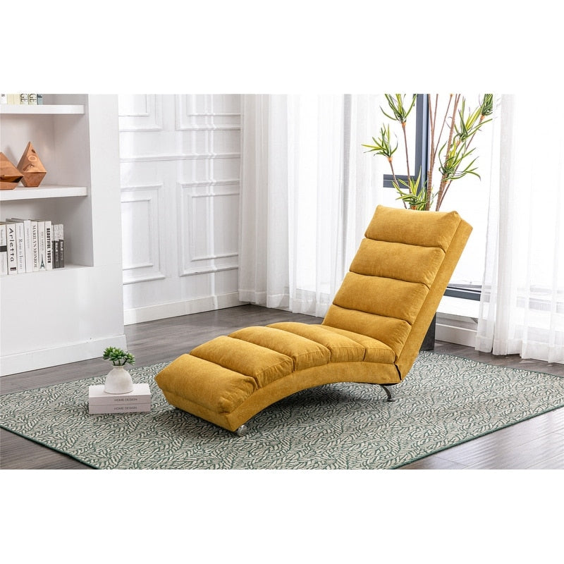 Fauteuil de massage inclinable en lin Intérieur avec télécommande, fauteuil de massage électrique ergonomique, 5 modes