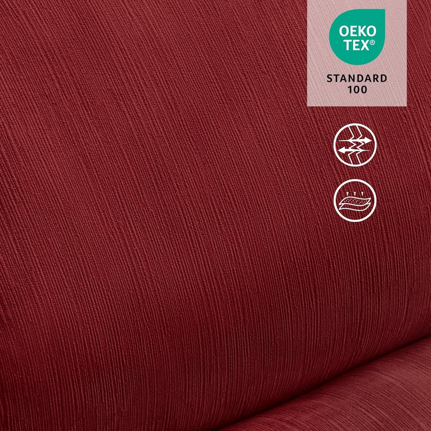 Fauteuil inclinable à bascule électrique surdimensionné MCombo à double moteur, sans accoudoirs, idéal pour le salon, tissu PR607