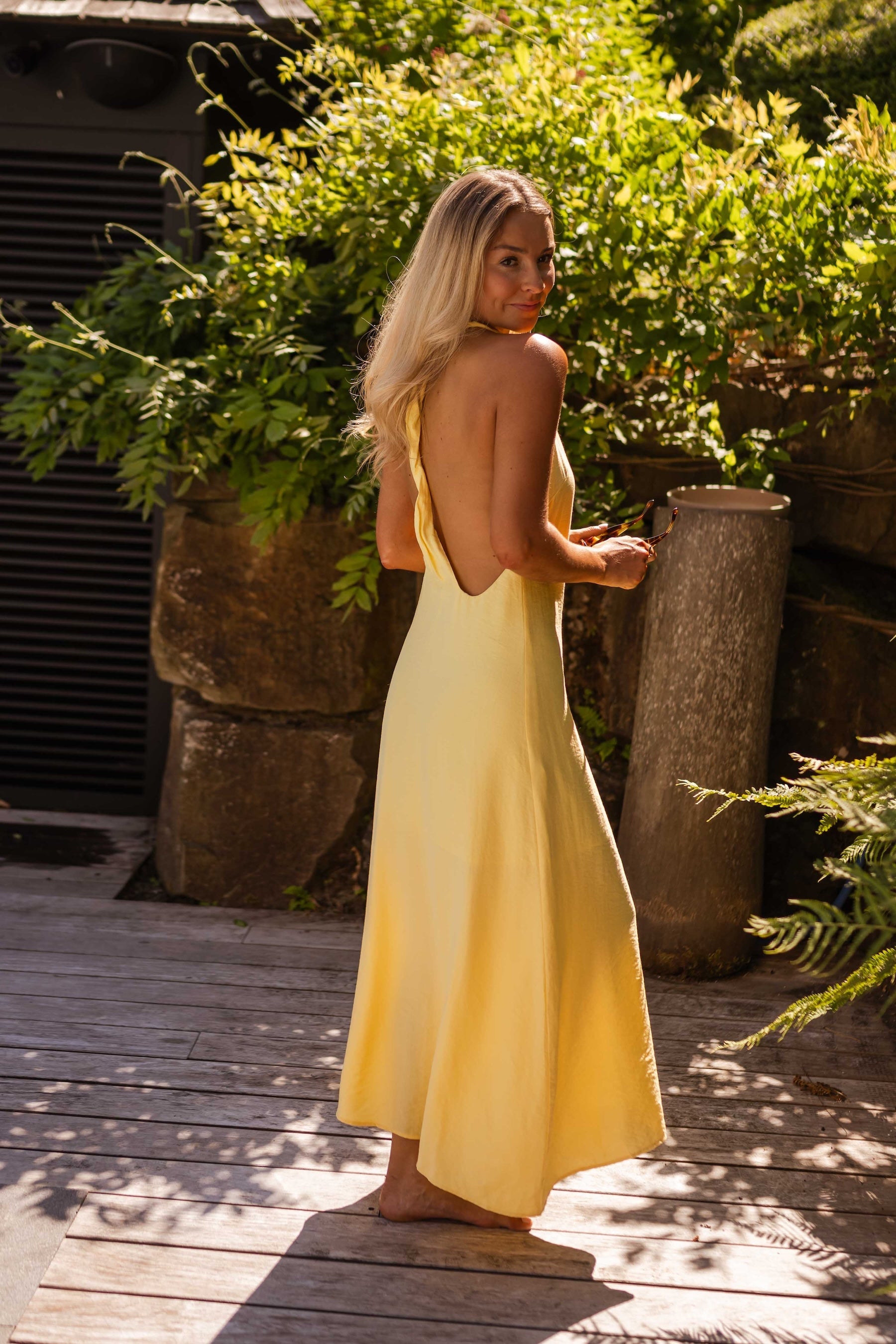Robe Alba jaune