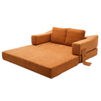 Canapé-lit convertible rembourré 70,87 $, fauteuil convertible, canapé de sol confortable pour salon, chambre, tissu chenille