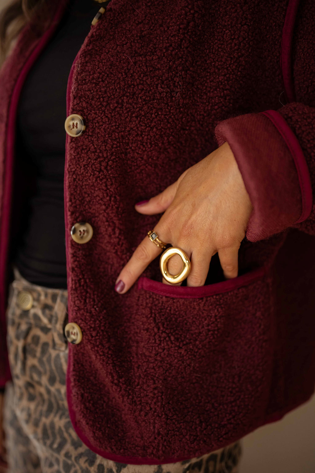 Bague Arty dorée