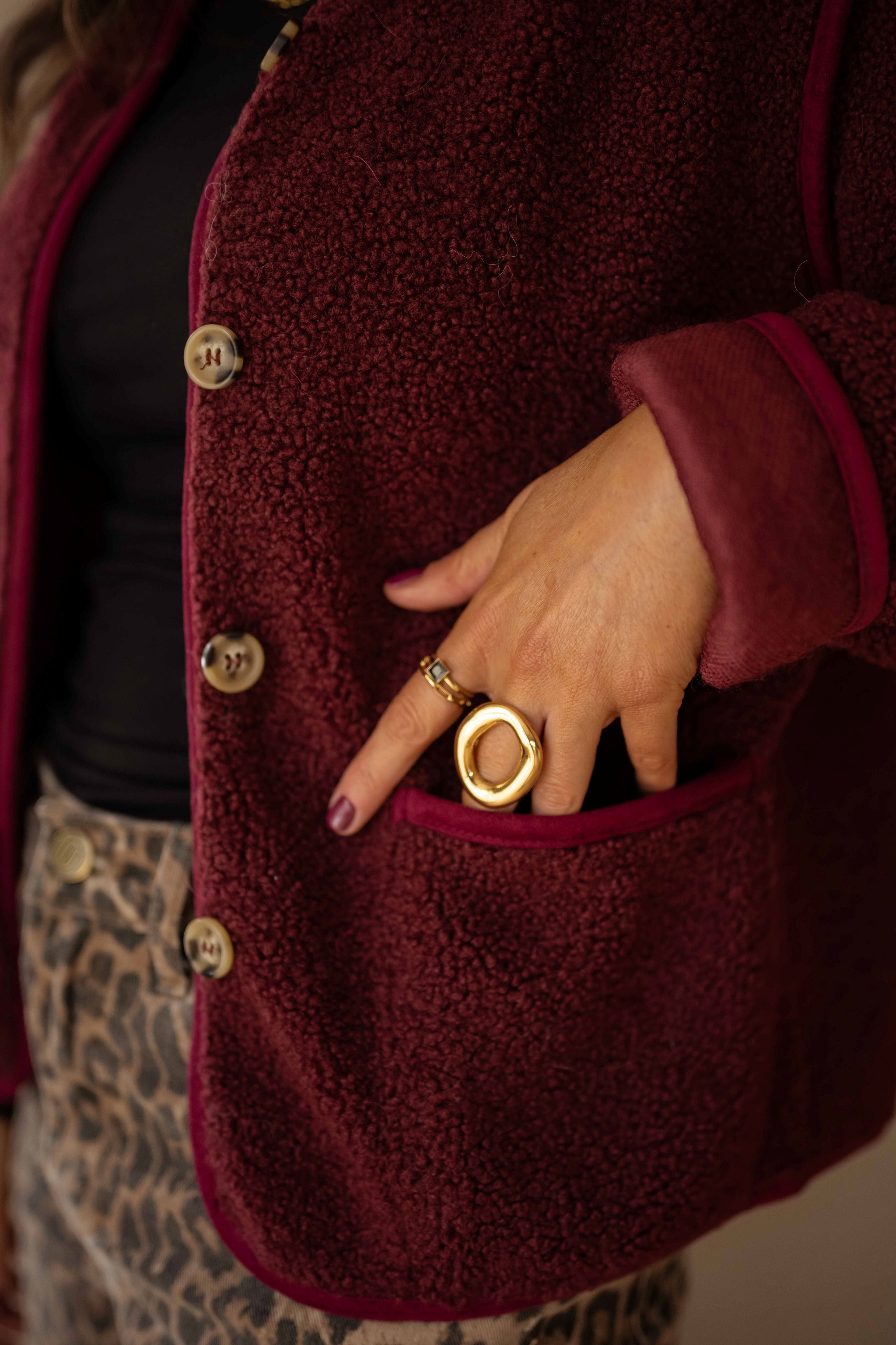 Bague Arty dorée