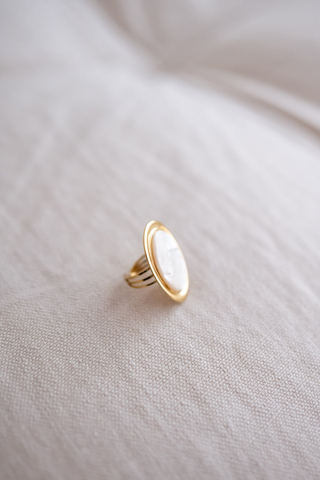 Bague Gemel écrue