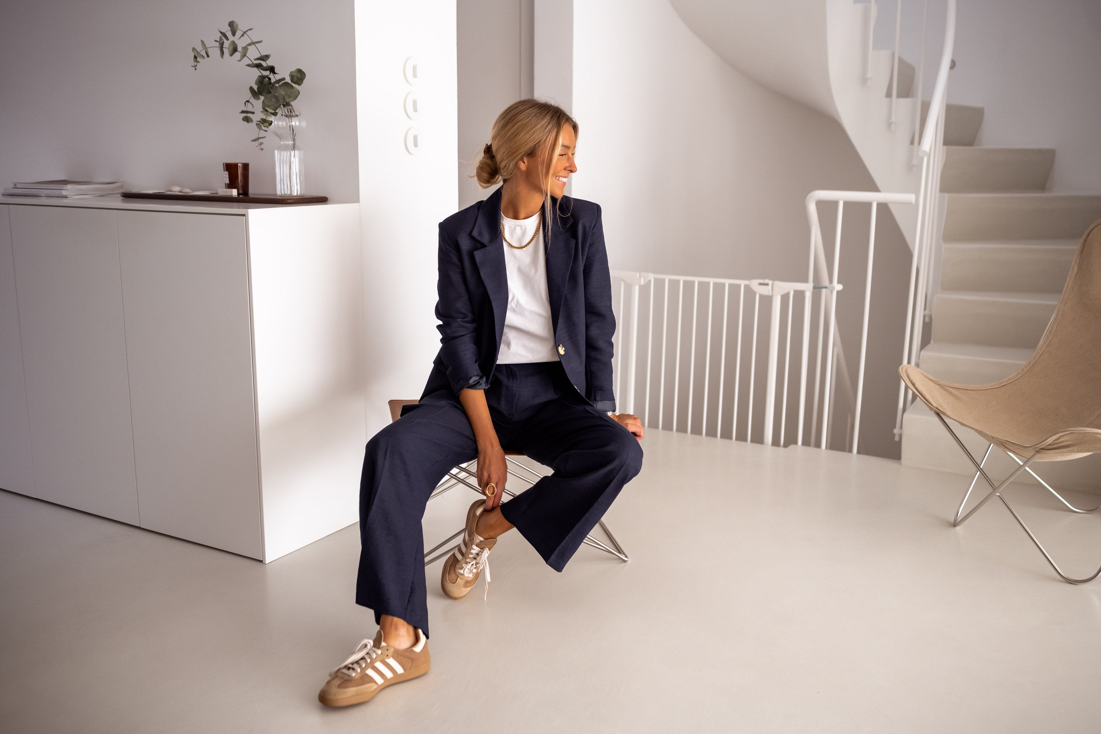 Blazer Boss bleu