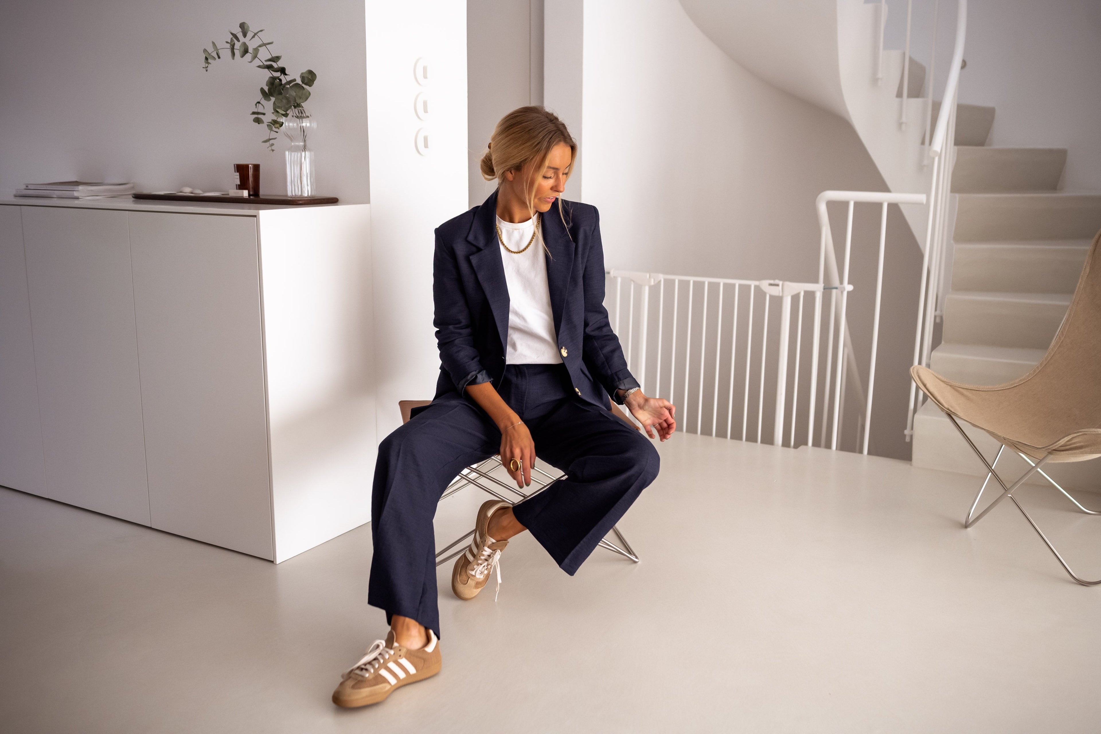 Blazer Boss bleu