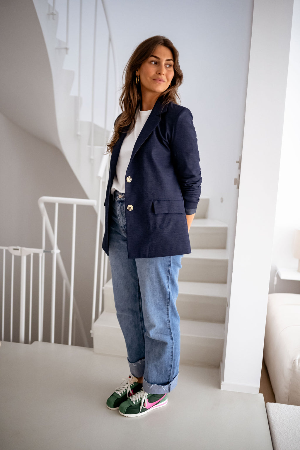 Blazer Boss bleu