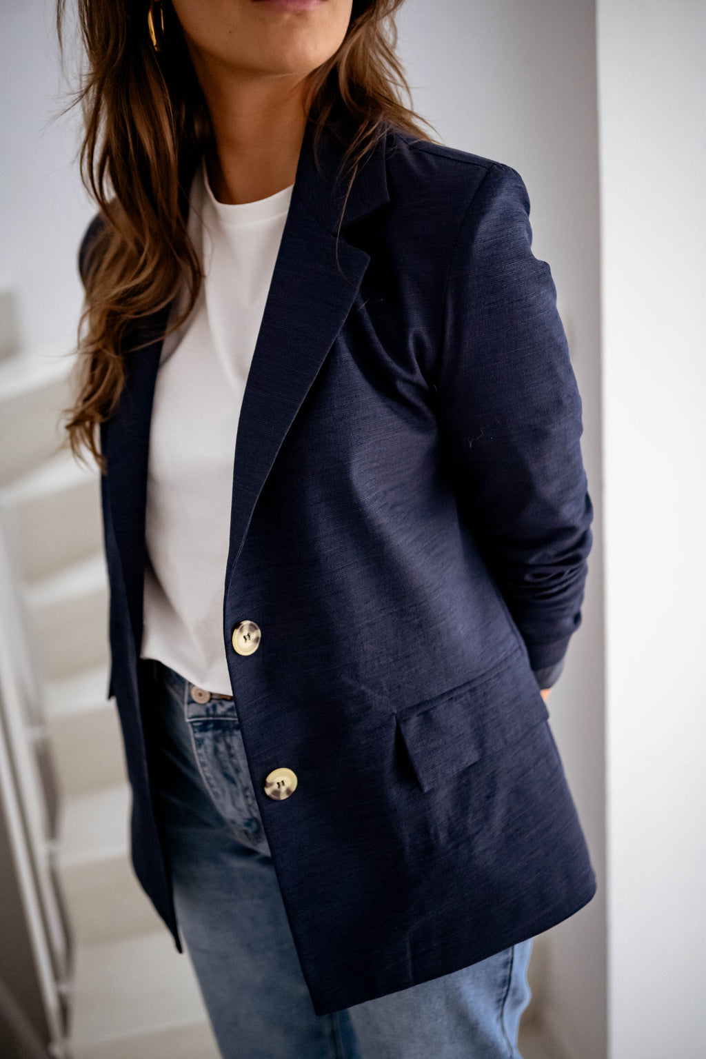Blazer Boss bleu