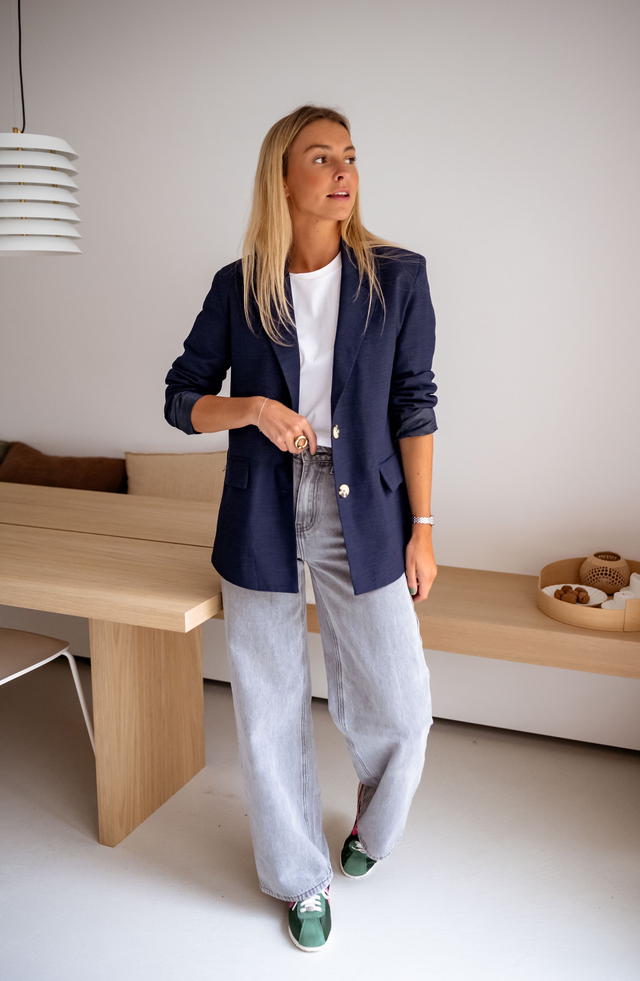 Blazer Boss bleu