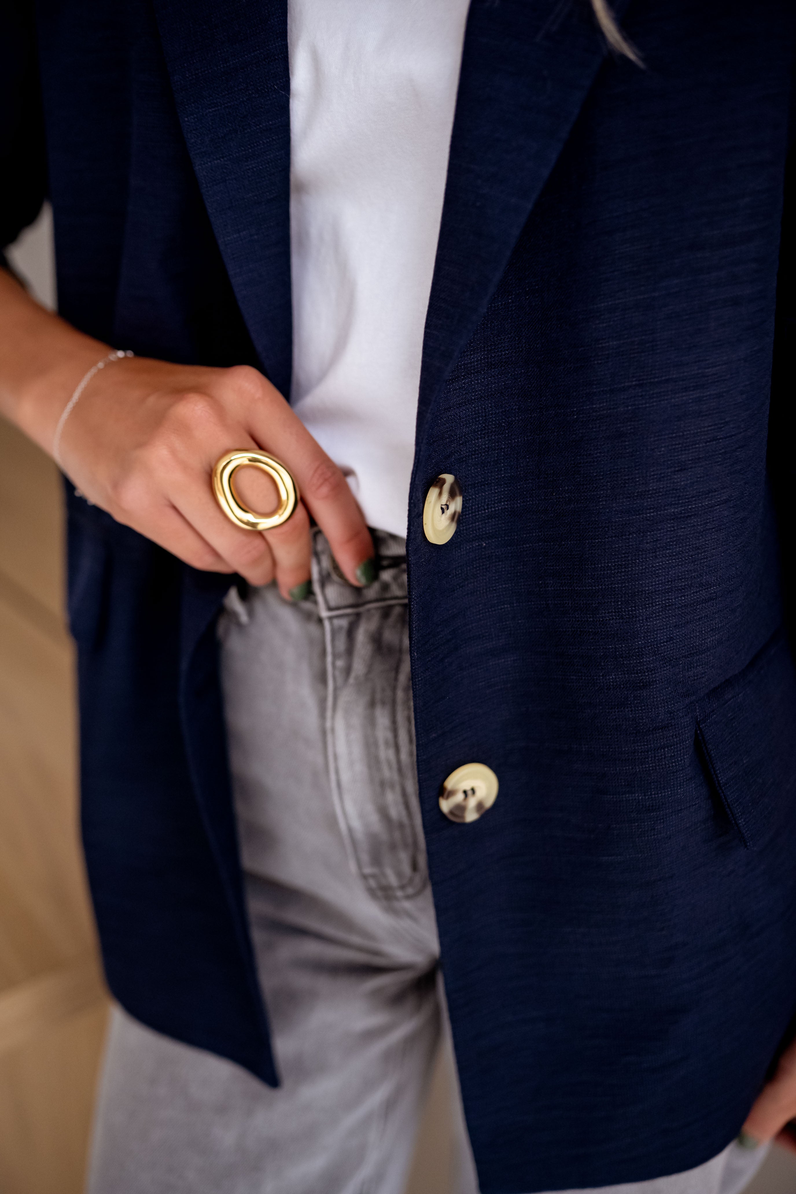 Blazer Boss bleu