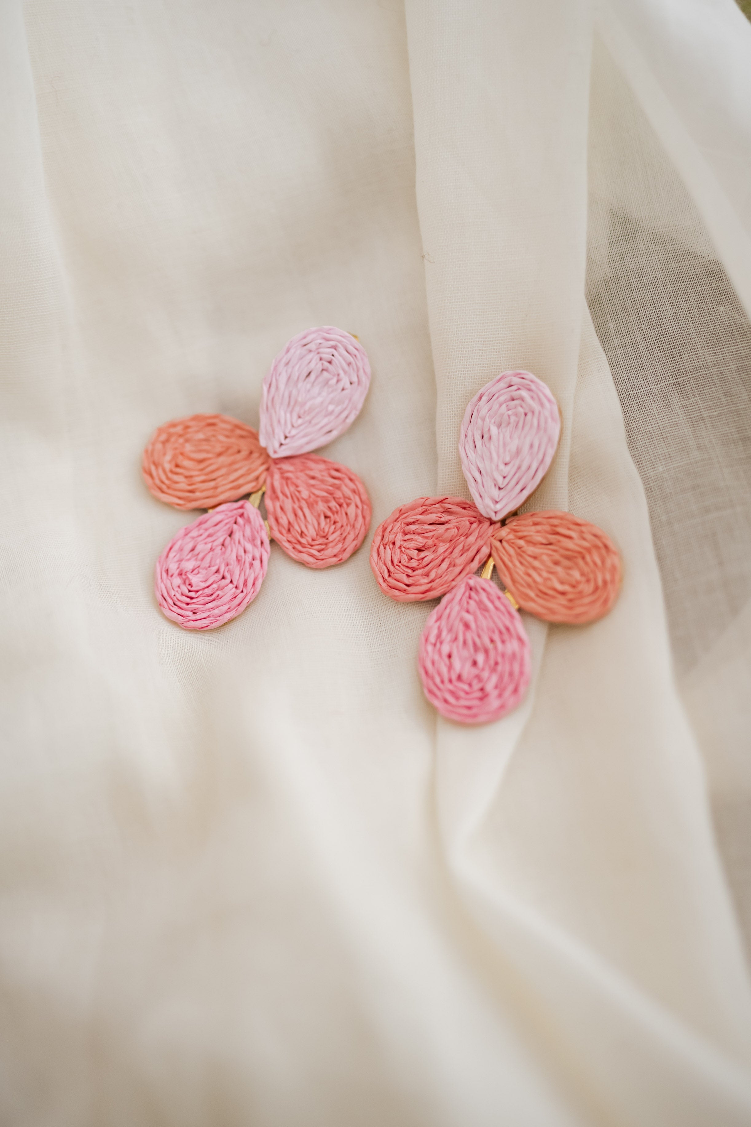 Boucles d'oreilles Aniol Rose