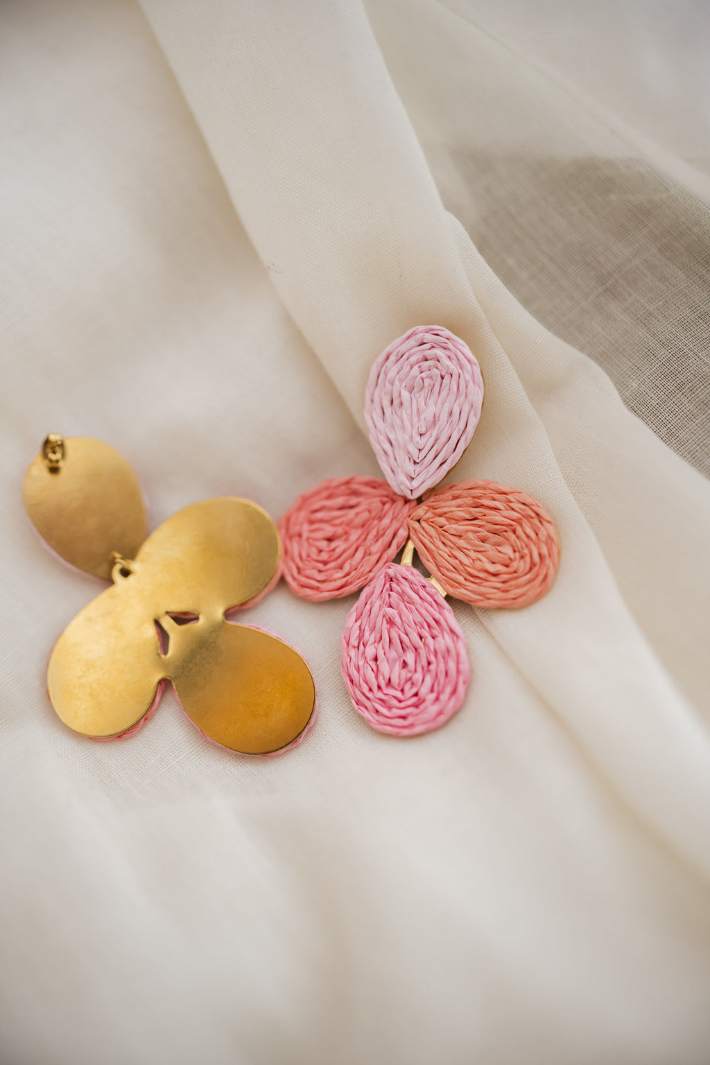 Boucles d'oreilles Aniol Rose