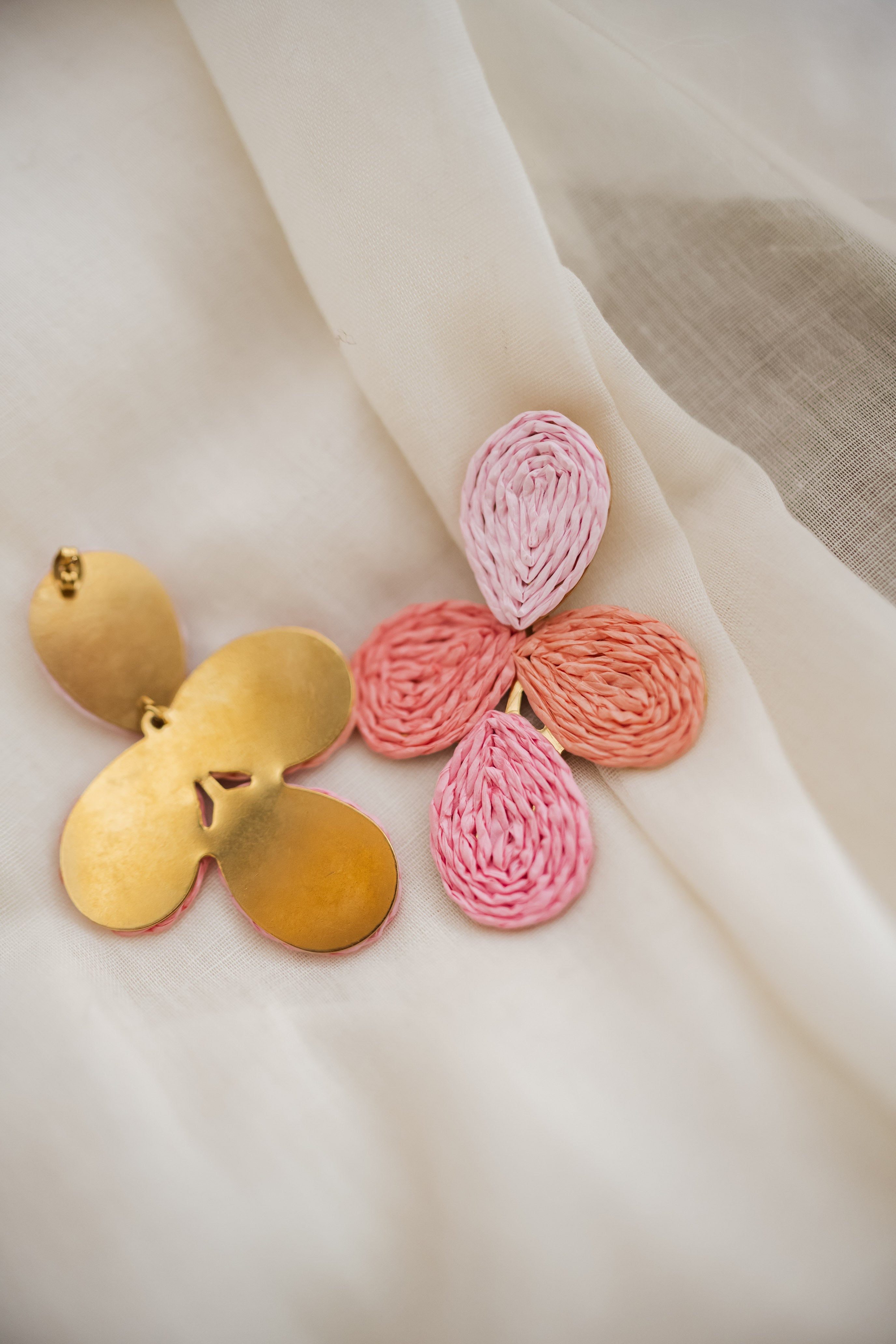 Boucles d'oreilles Aniol Rose