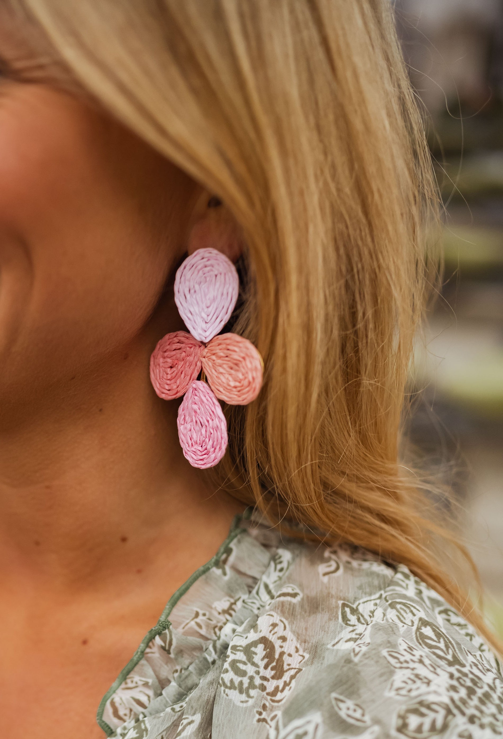 Boucles d'oreilles Aniol Rose