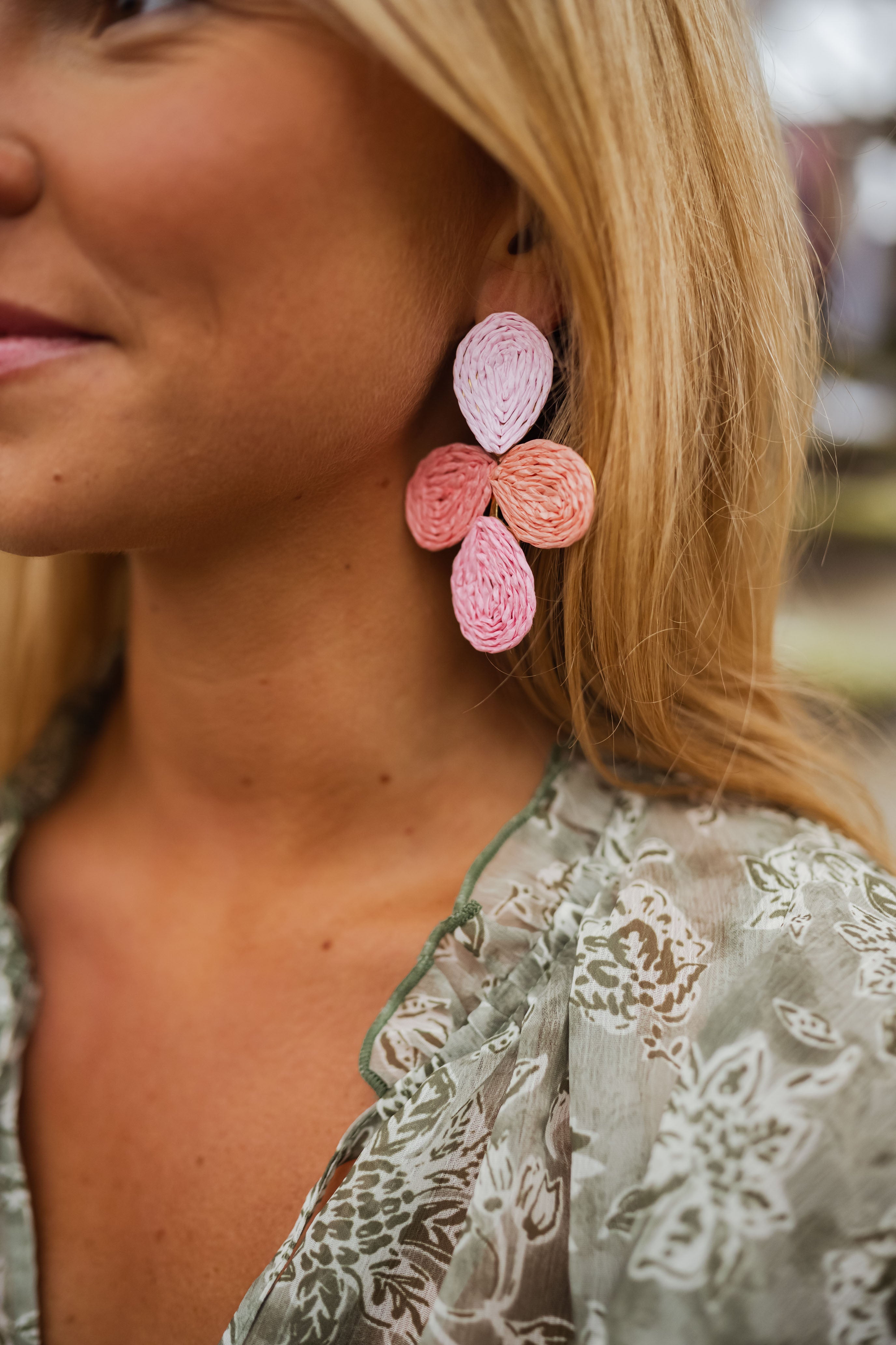 Boucles d'oreilles Aniol Rose