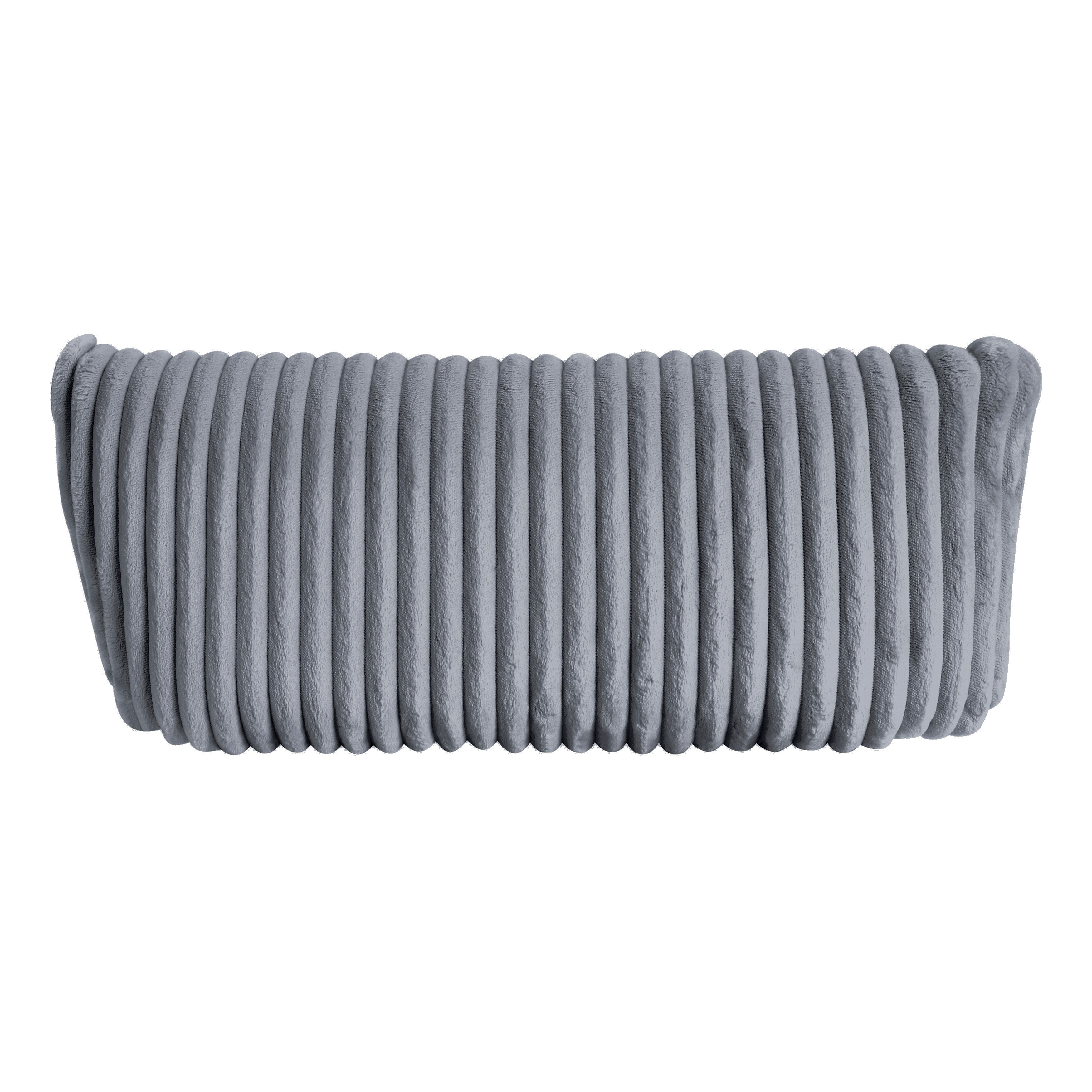 Fauteuil inclinable manuel pivotant en velours côtelé Braidy