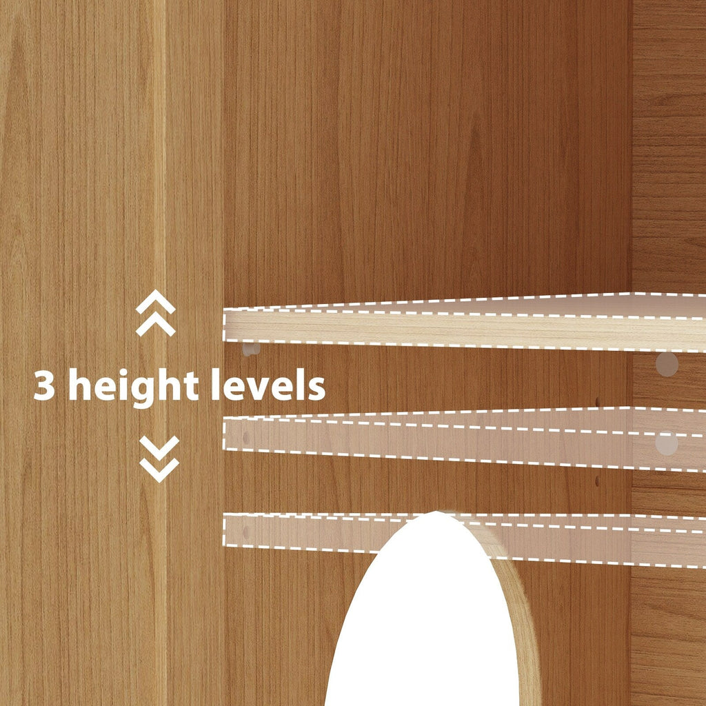 Bac à litière pour chat, maison pour chat, table d'appoint, porte, armoire, bibliothèque