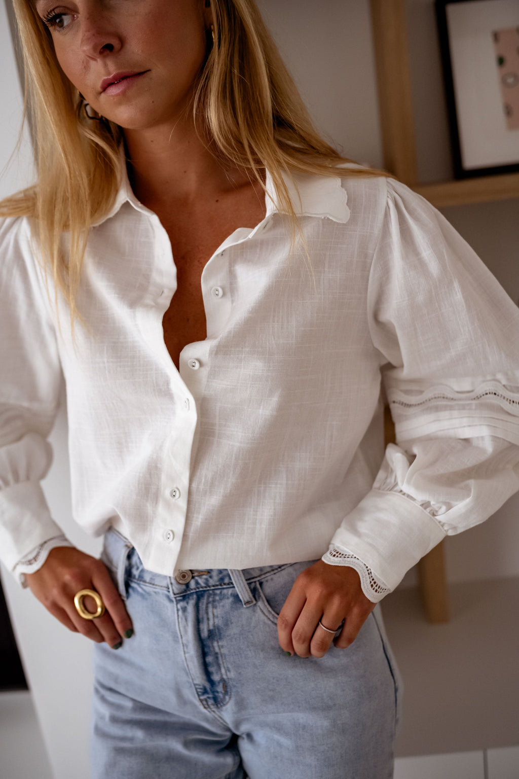 Chemise blanche Edna