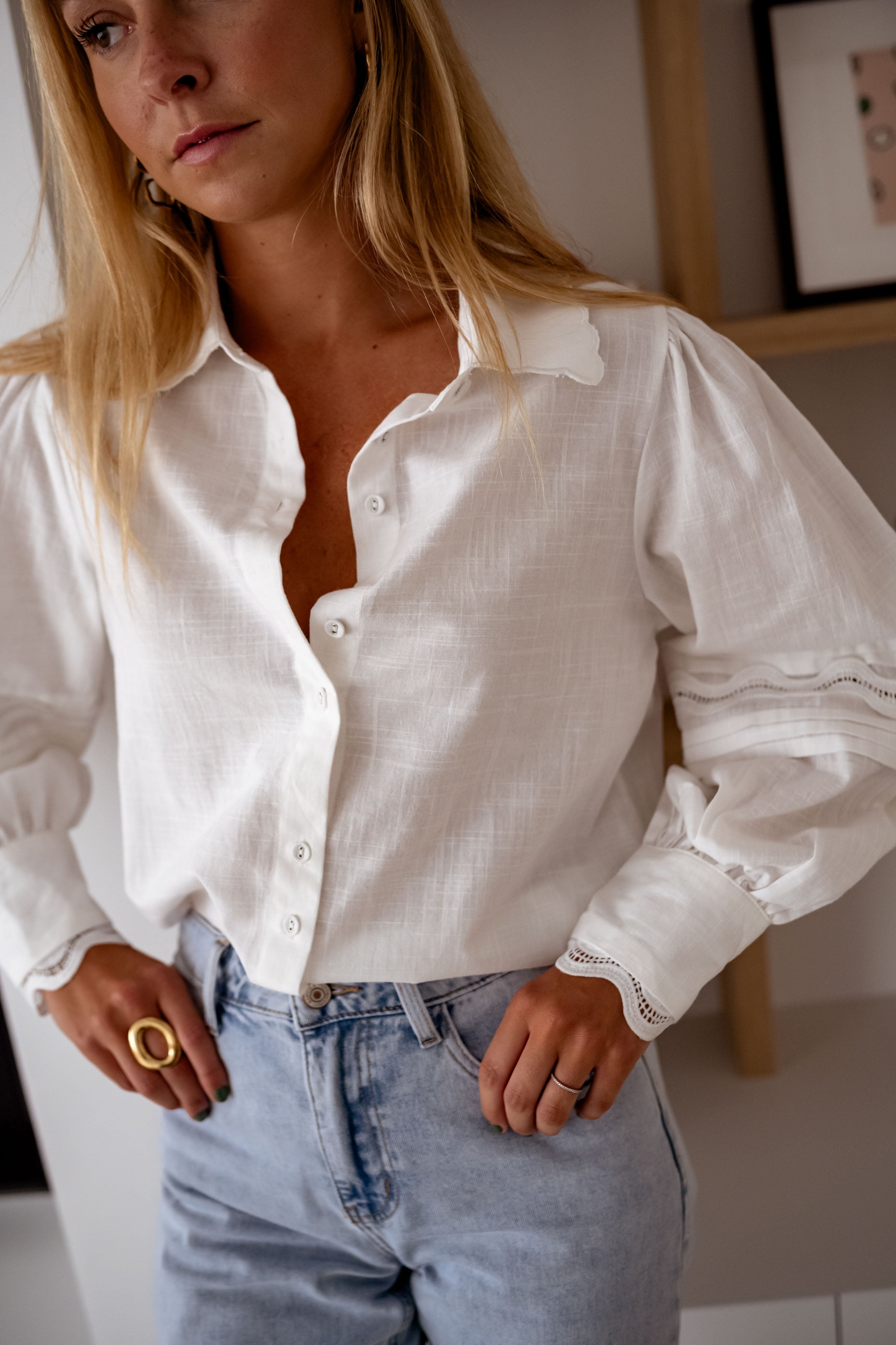 Chemise blanche Edna