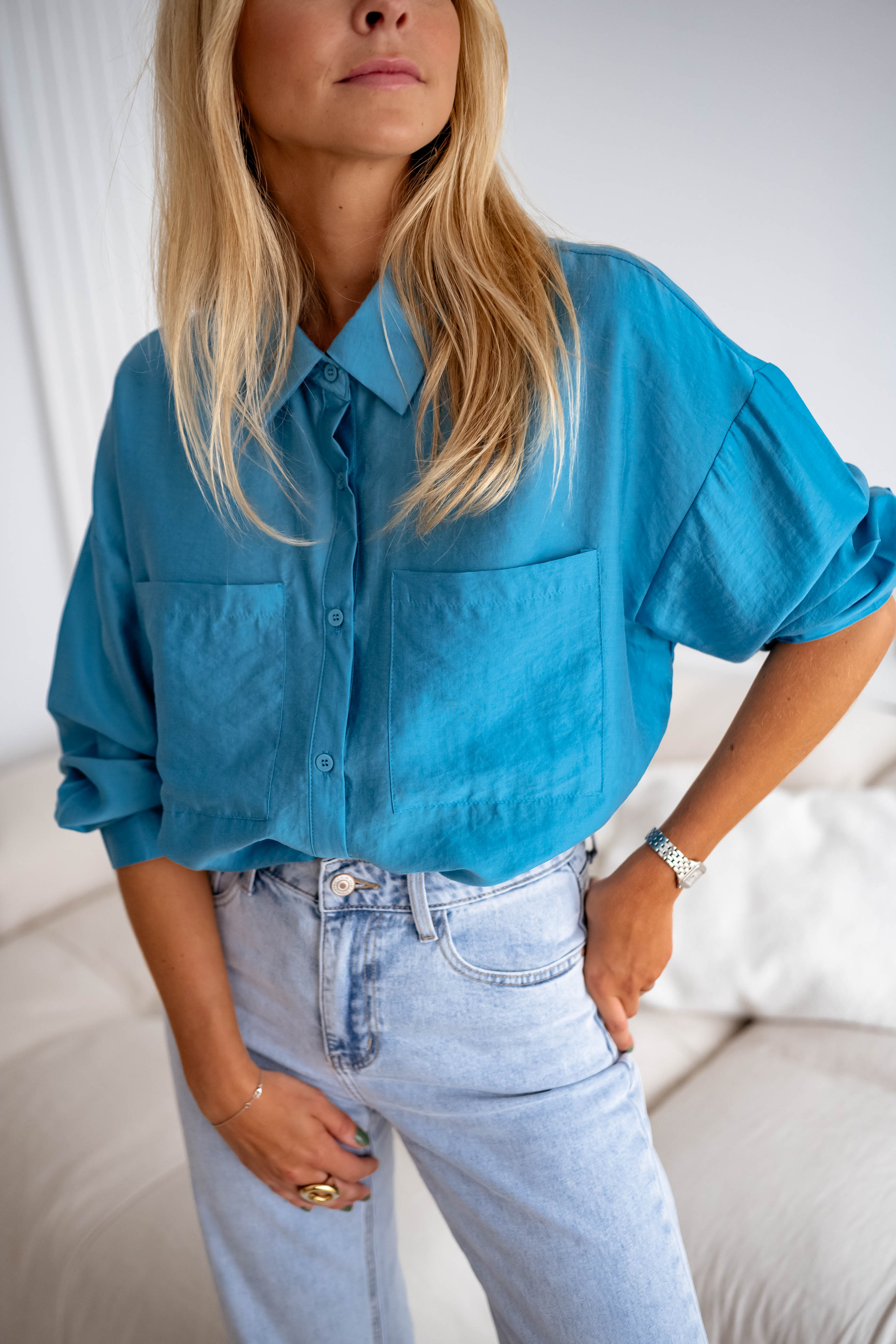Chemise Taiba bleue