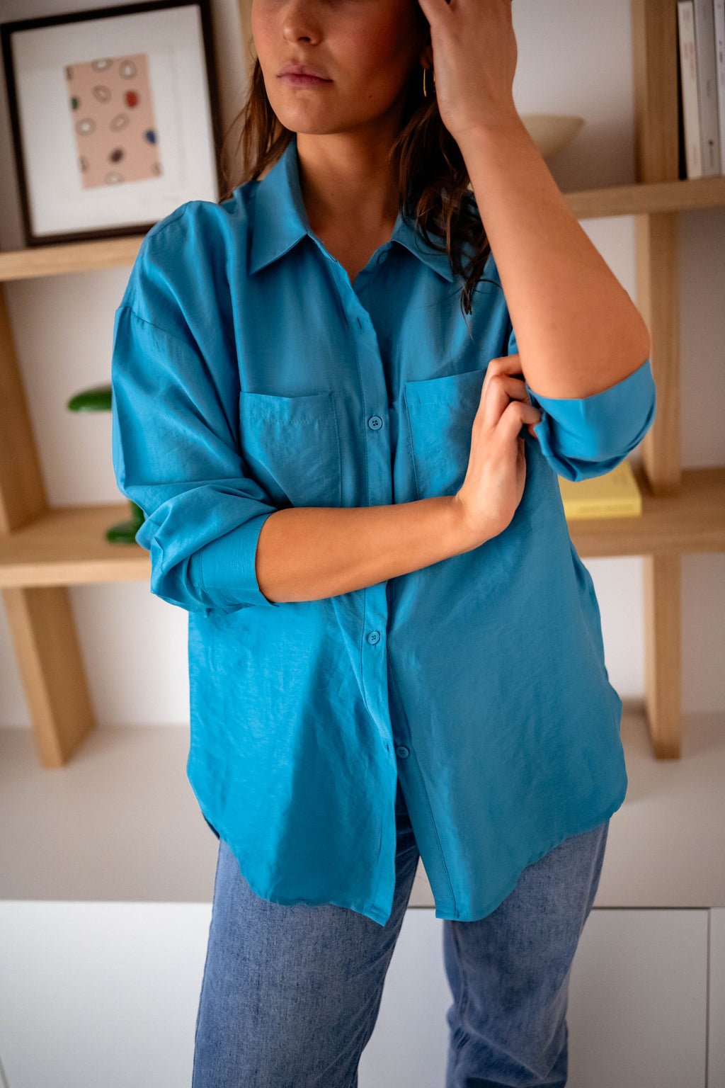 Chemise Taiba bleue