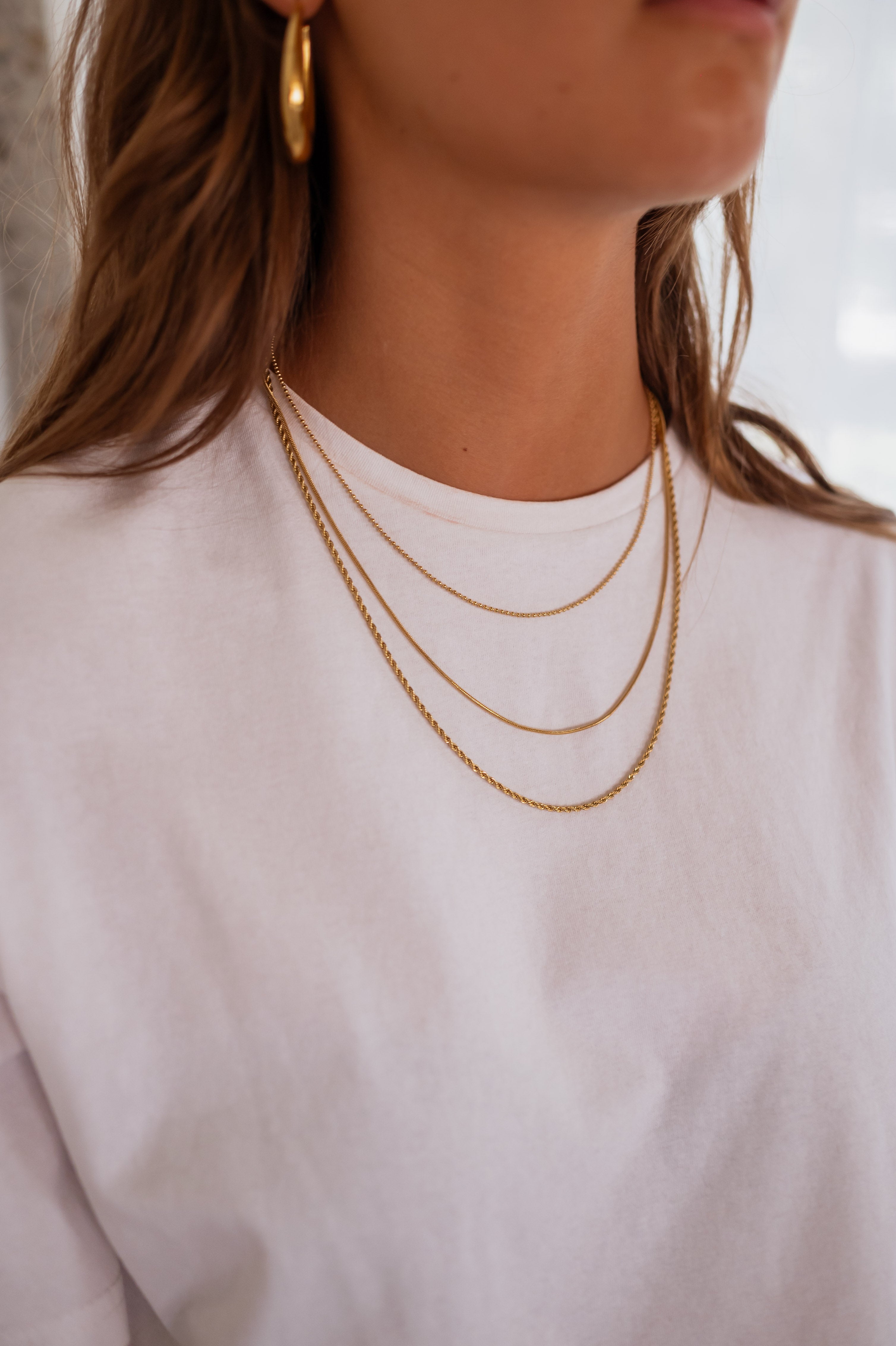Collier Afif doré