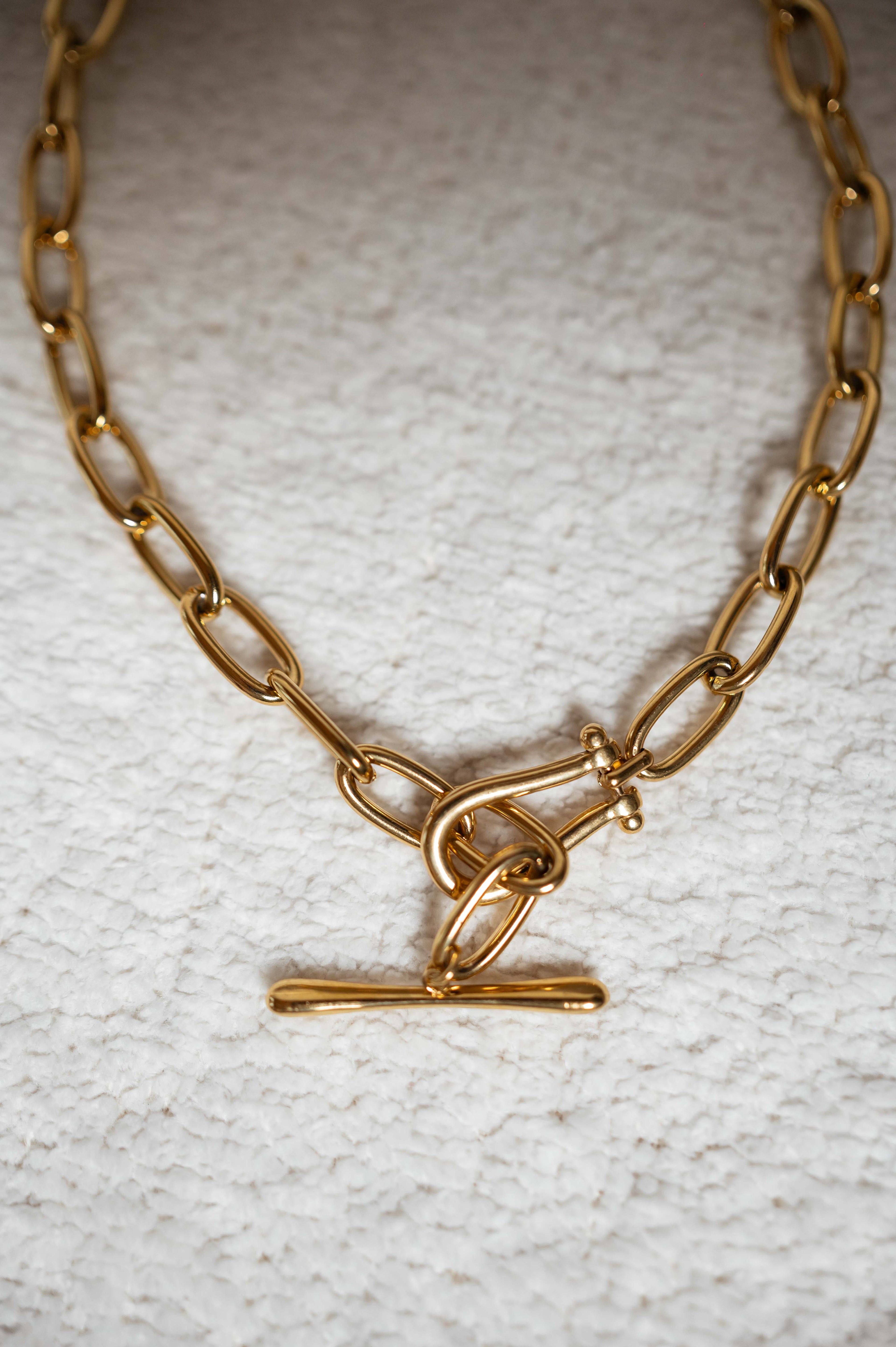 Collier Anoj doré