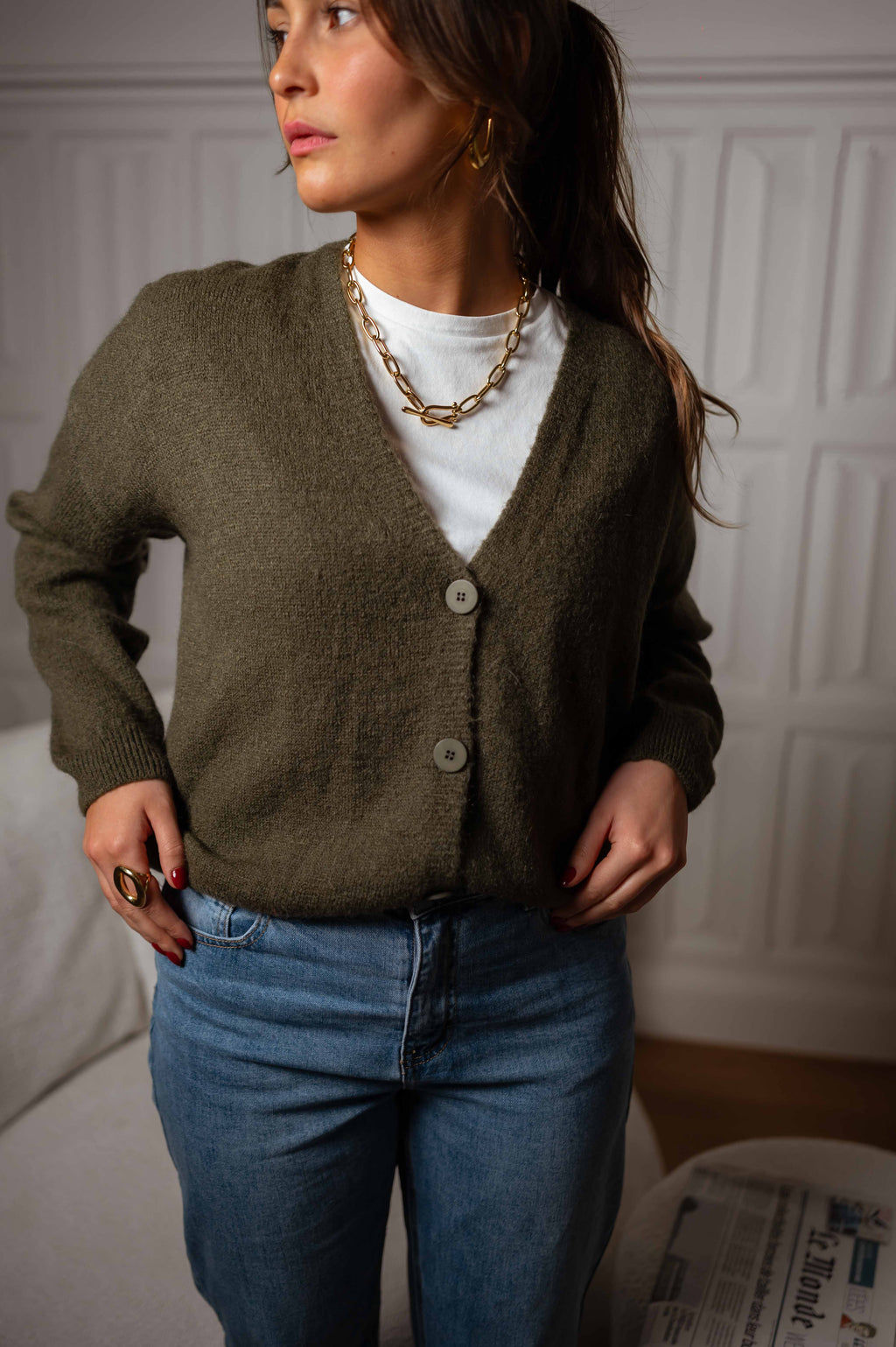 Collier Anoj doré