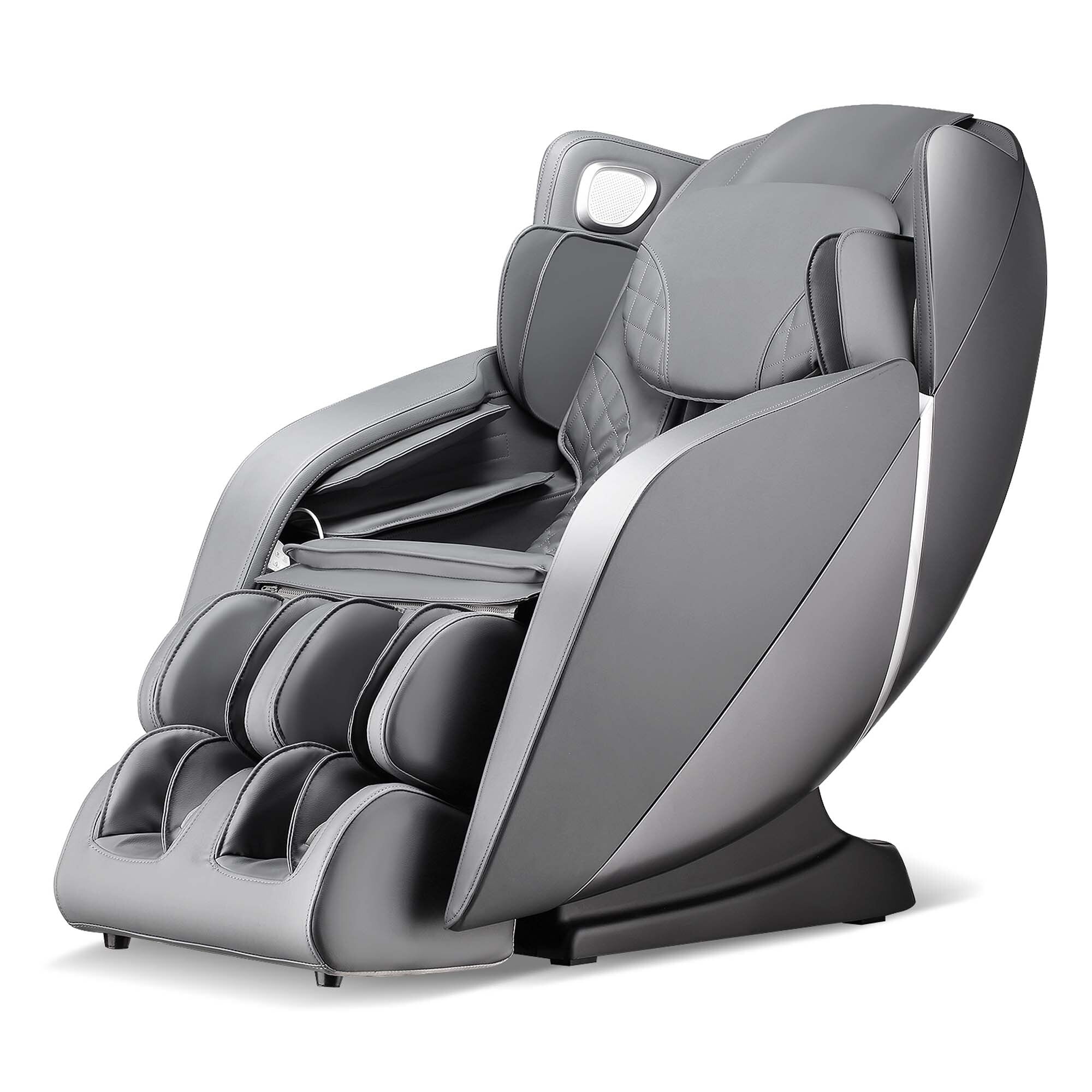 Fauteuil de massage complet Costway avec rouleau chauffant pour les pieds à commande vocale