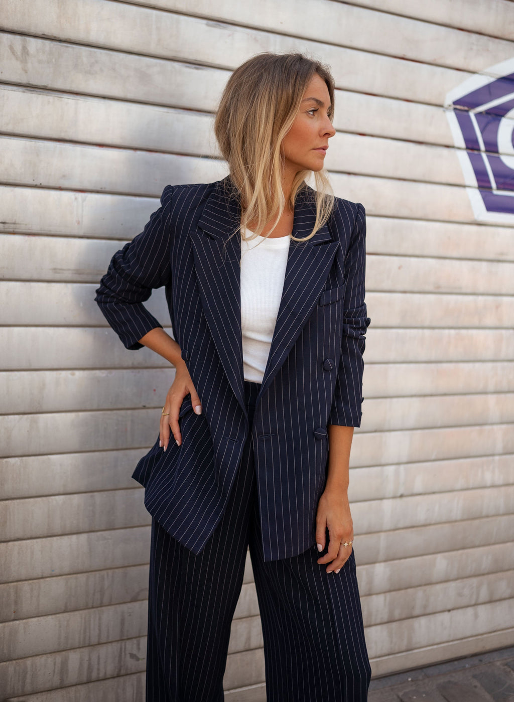 Blazer Bruno bleu foncé 