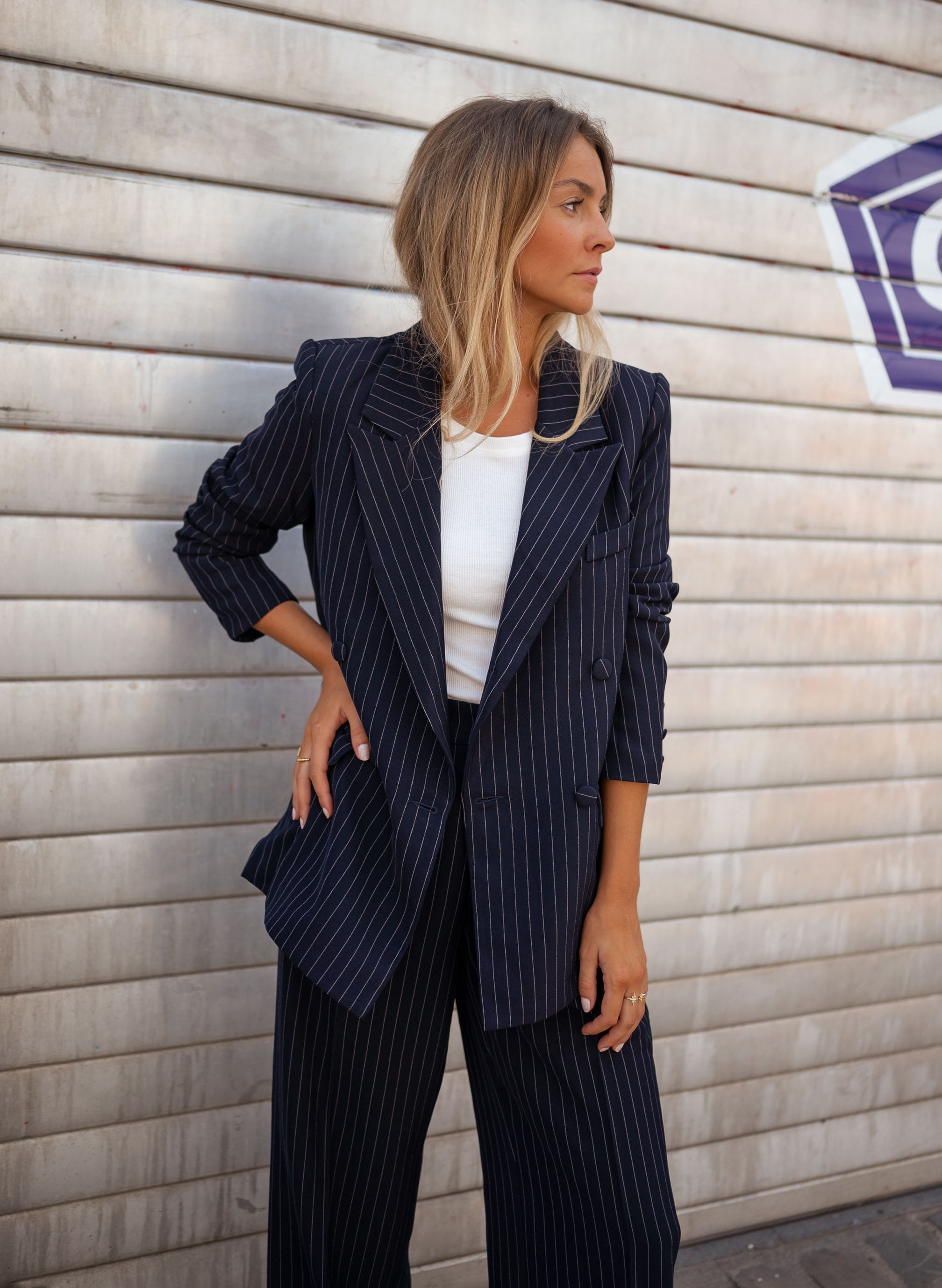 Blazer Bruno bleu foncé 