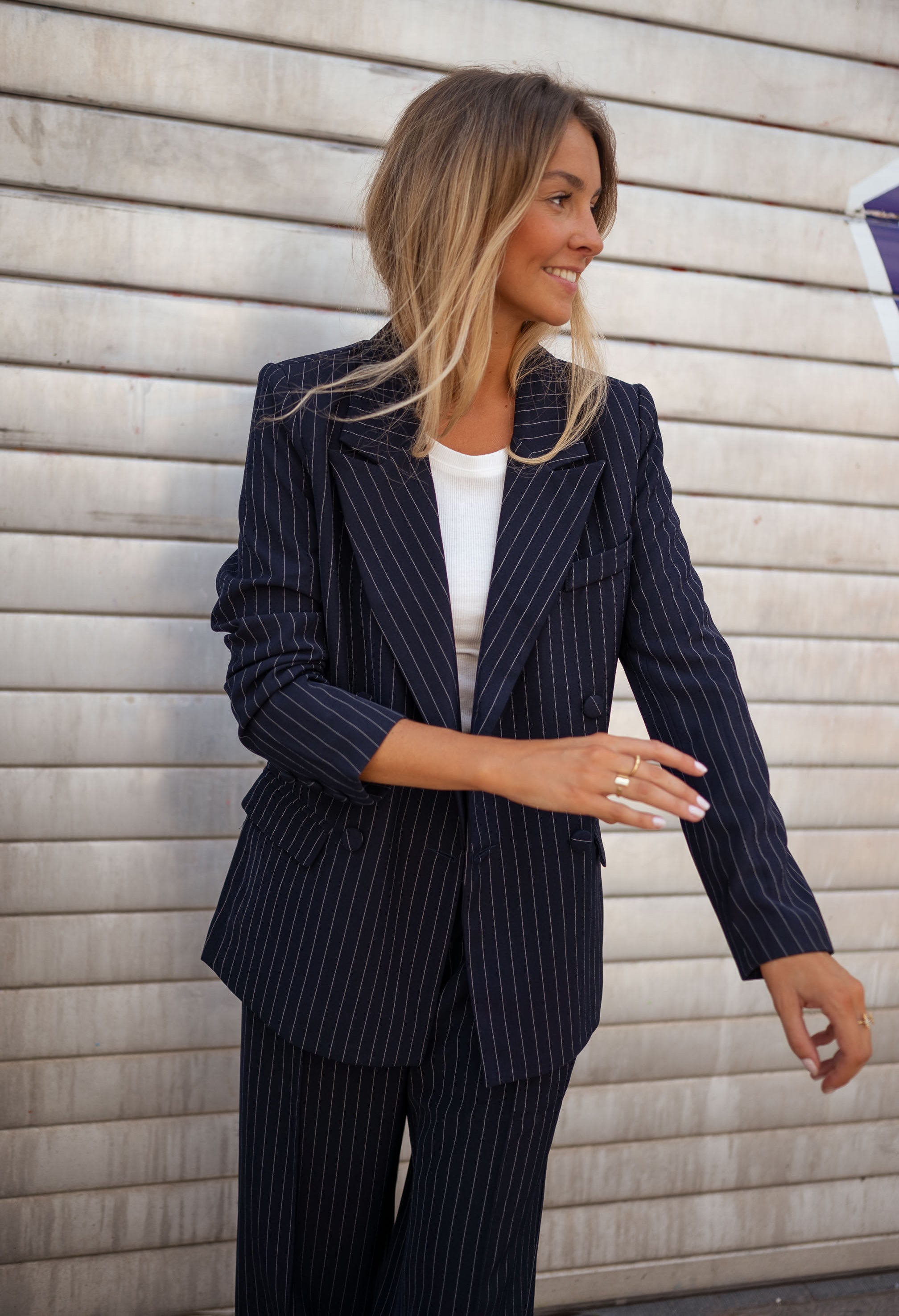 Blazer Bruno bleu foncé 