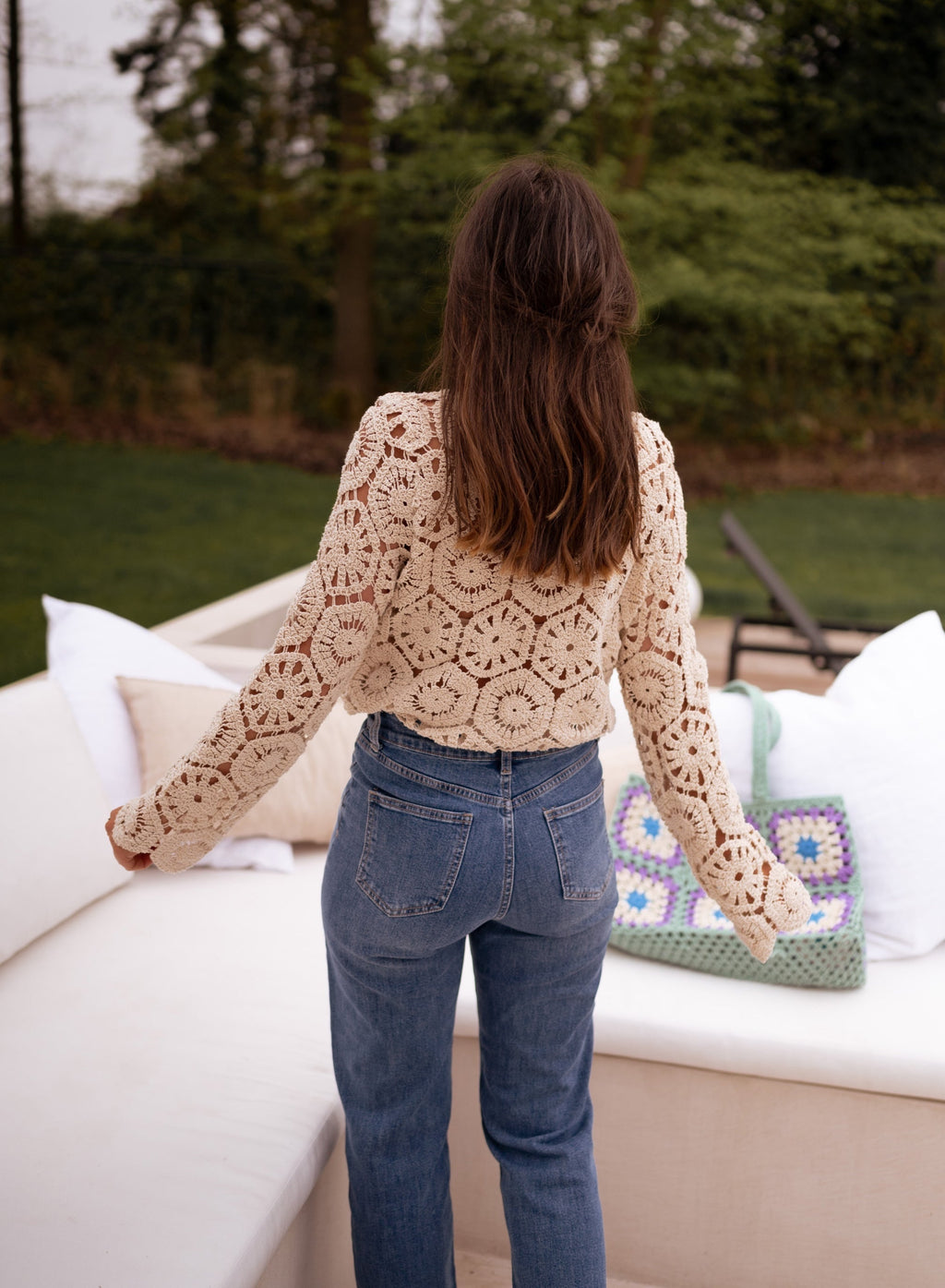Chemisier beige Analy 