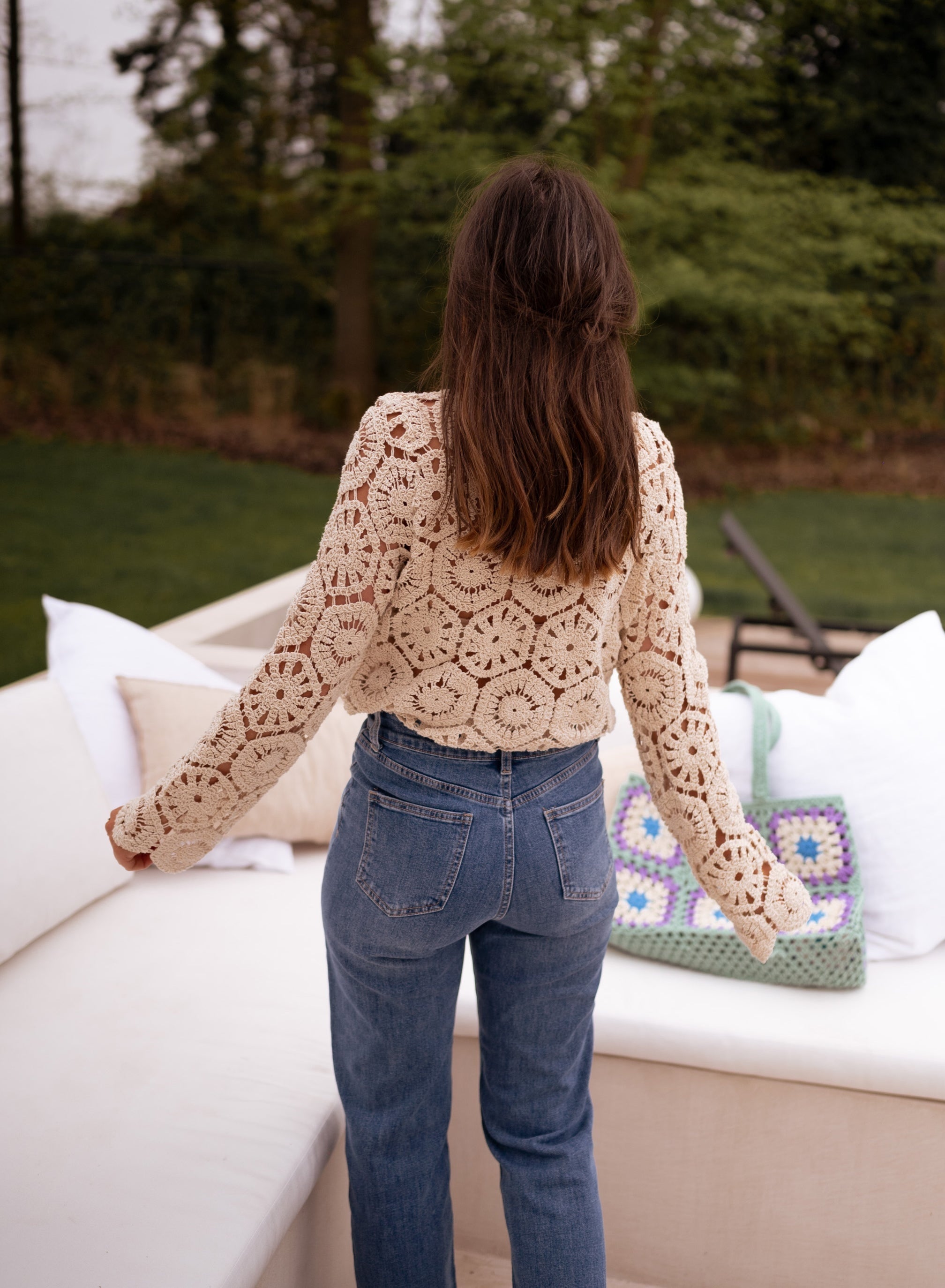 Chemisier beige Analy 