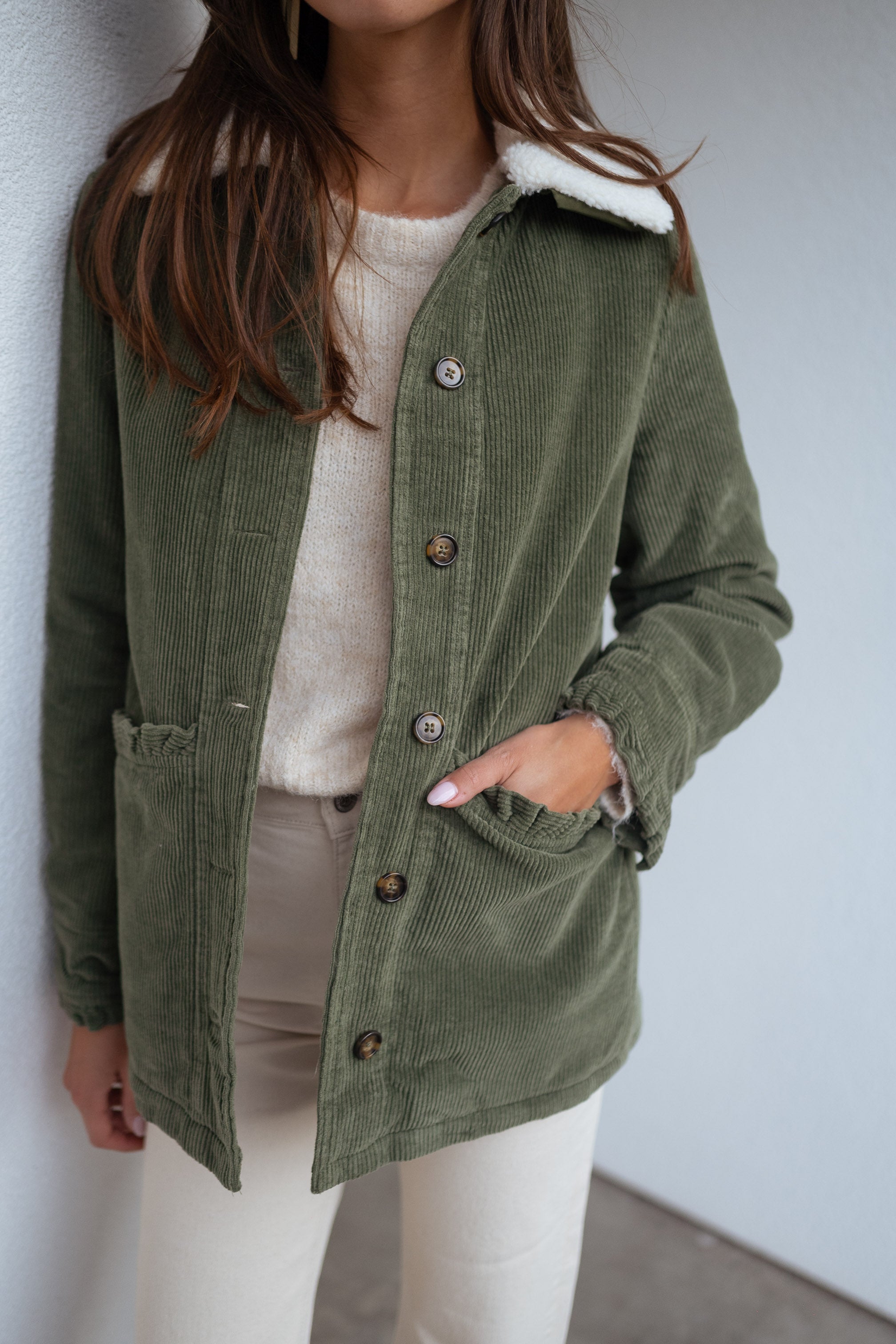 Manteau Etienne kaki
