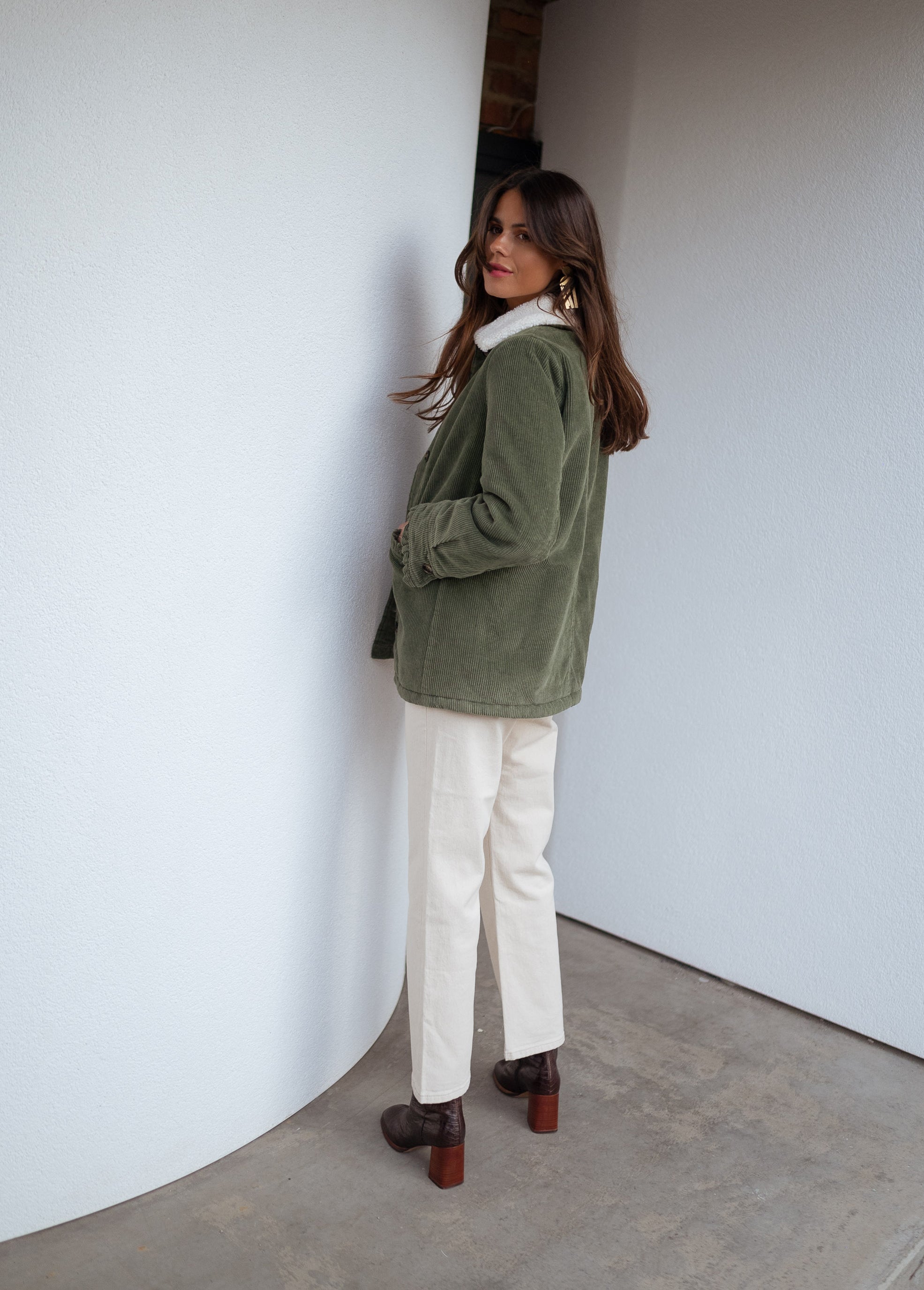 Manteau Etienne kaki