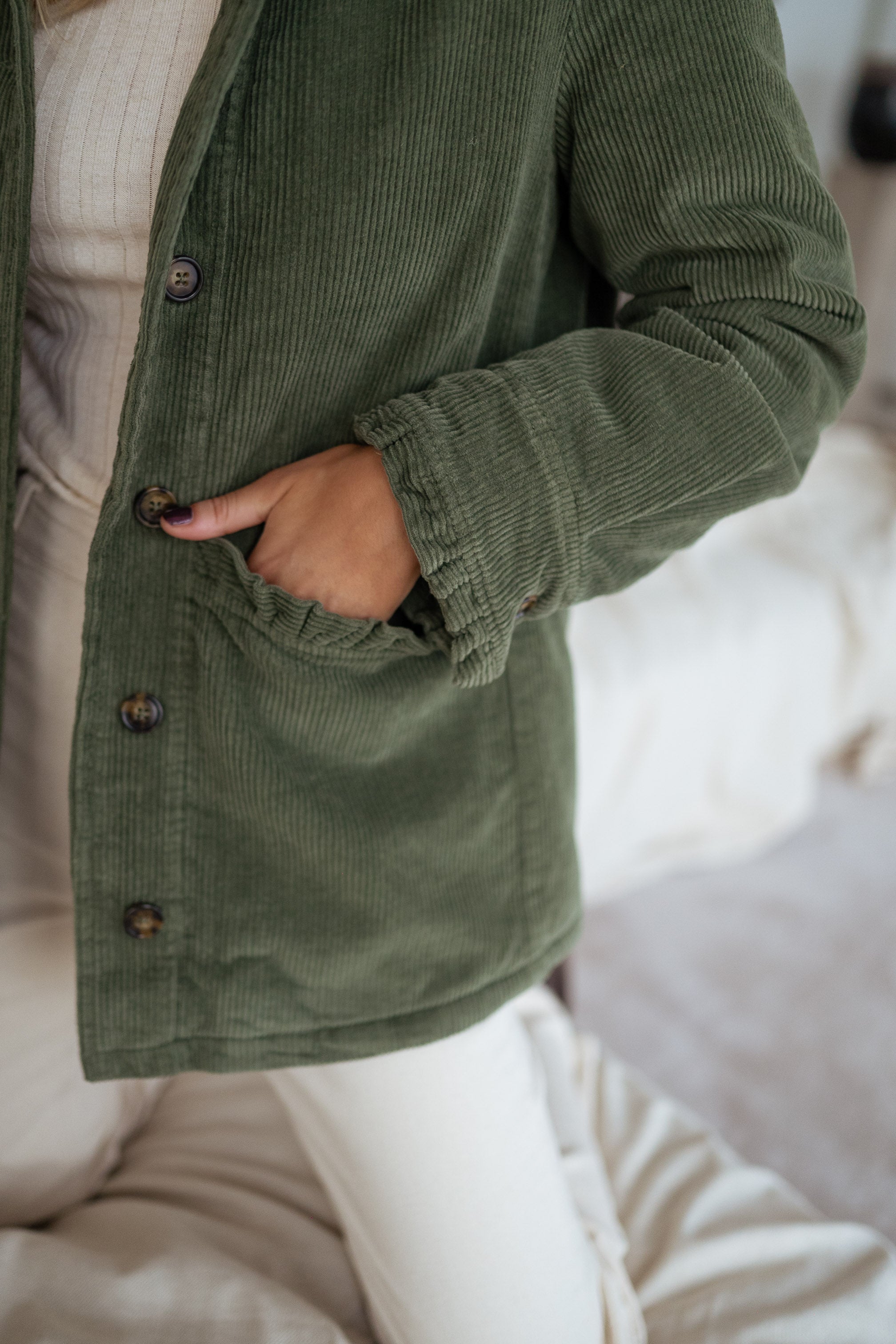 Manteau Etienne kaki