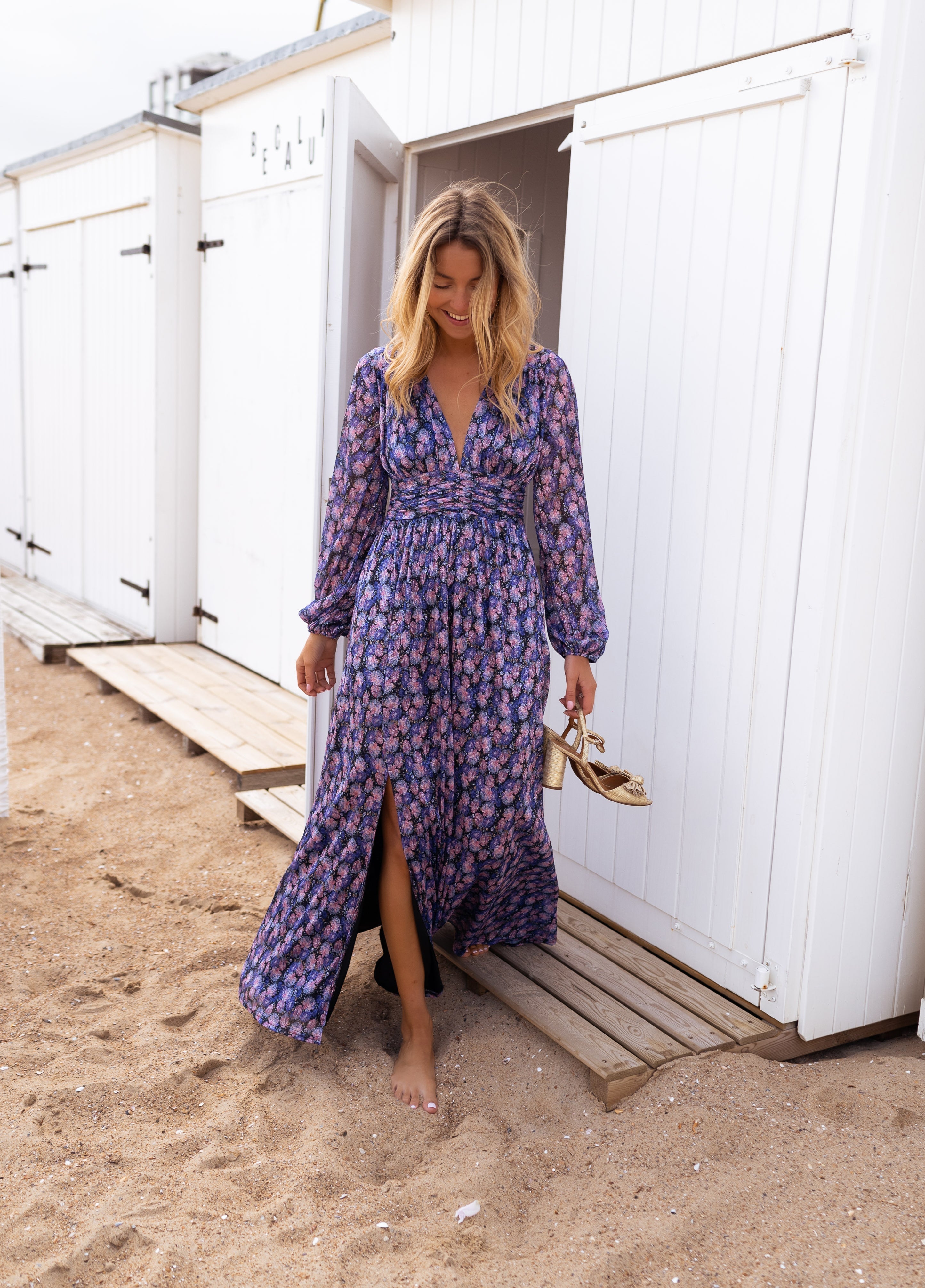 Robe longue fleurie Imane 
