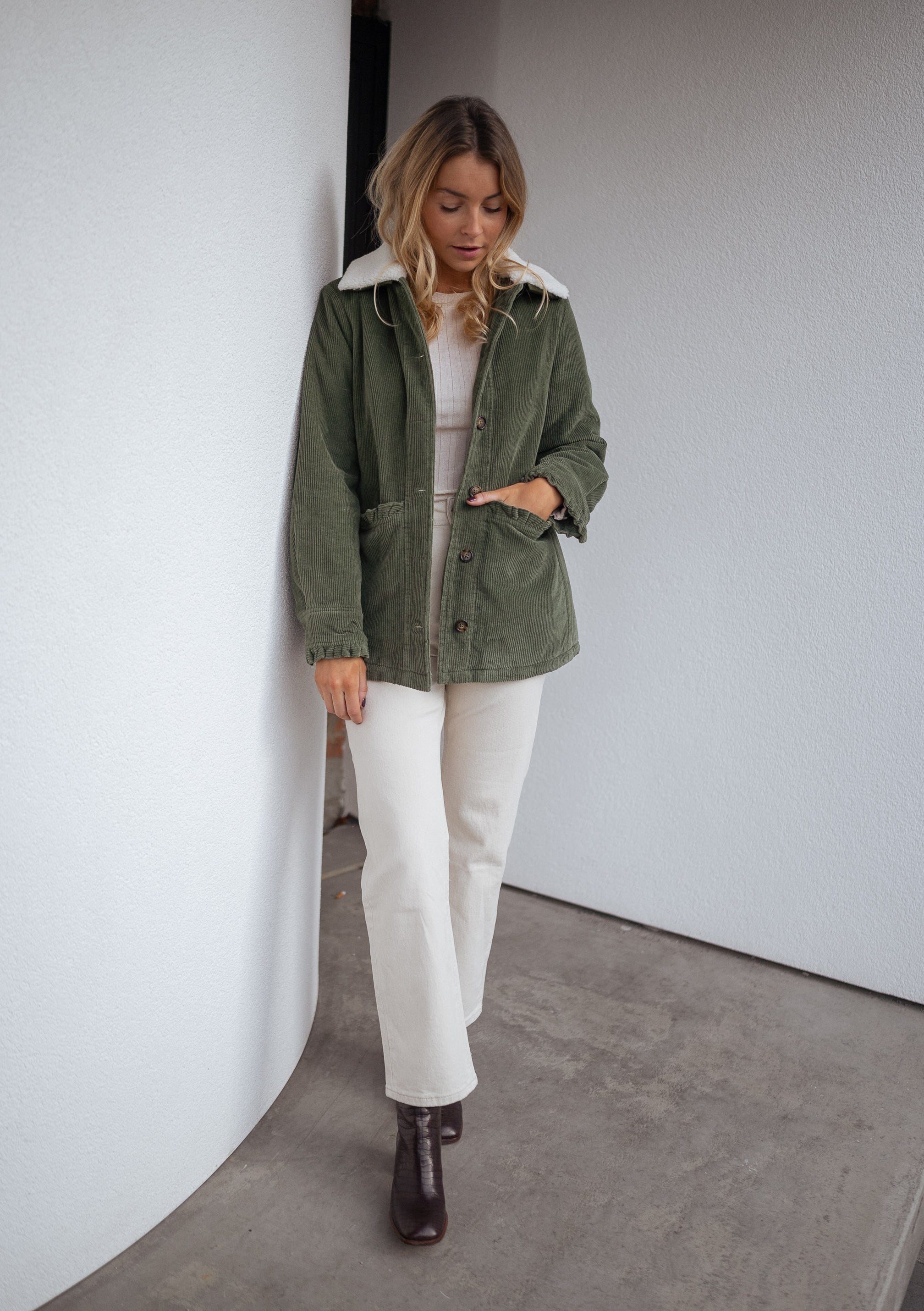 Manteau Etienne kaki