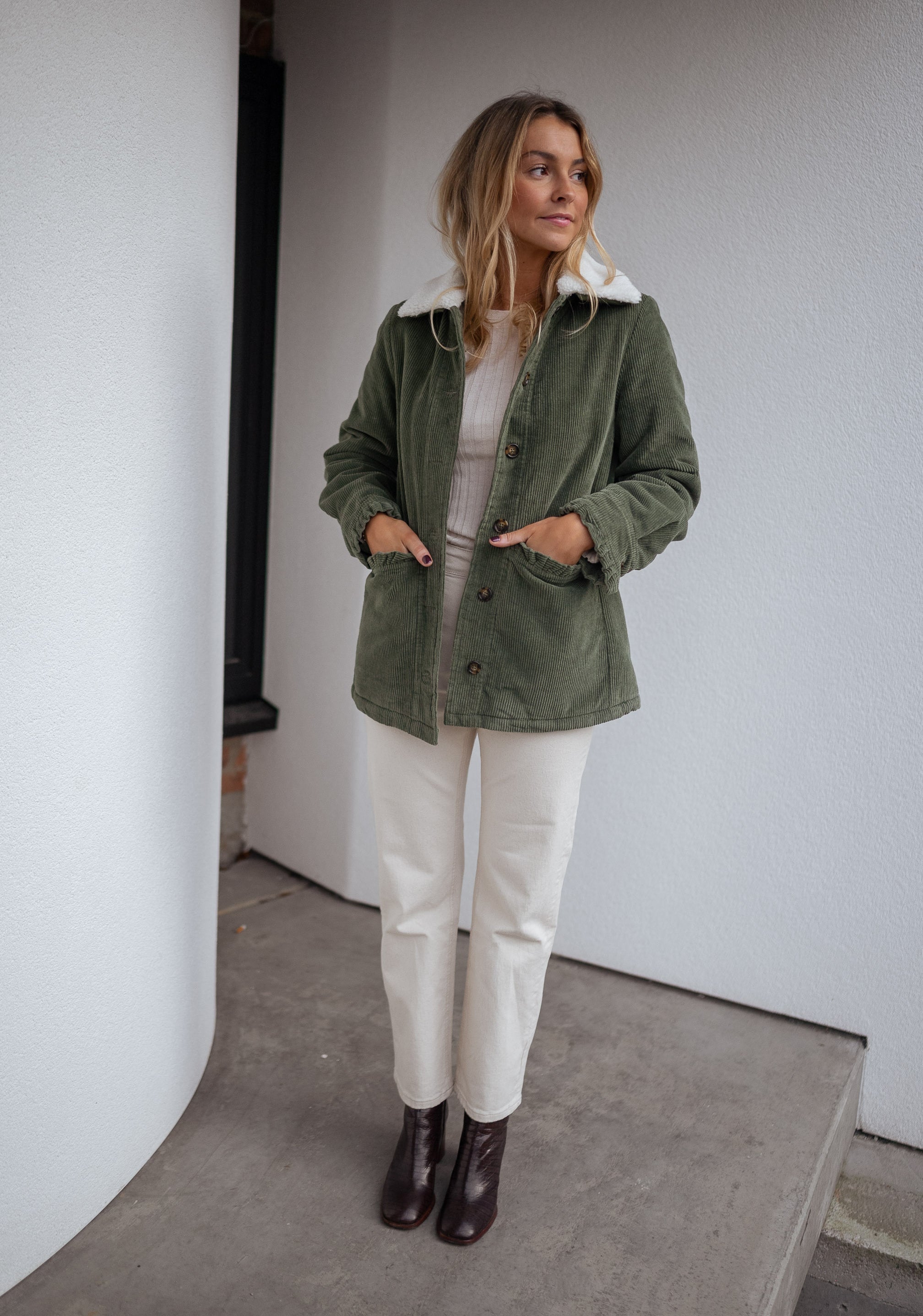 Manteau Etienne kaki