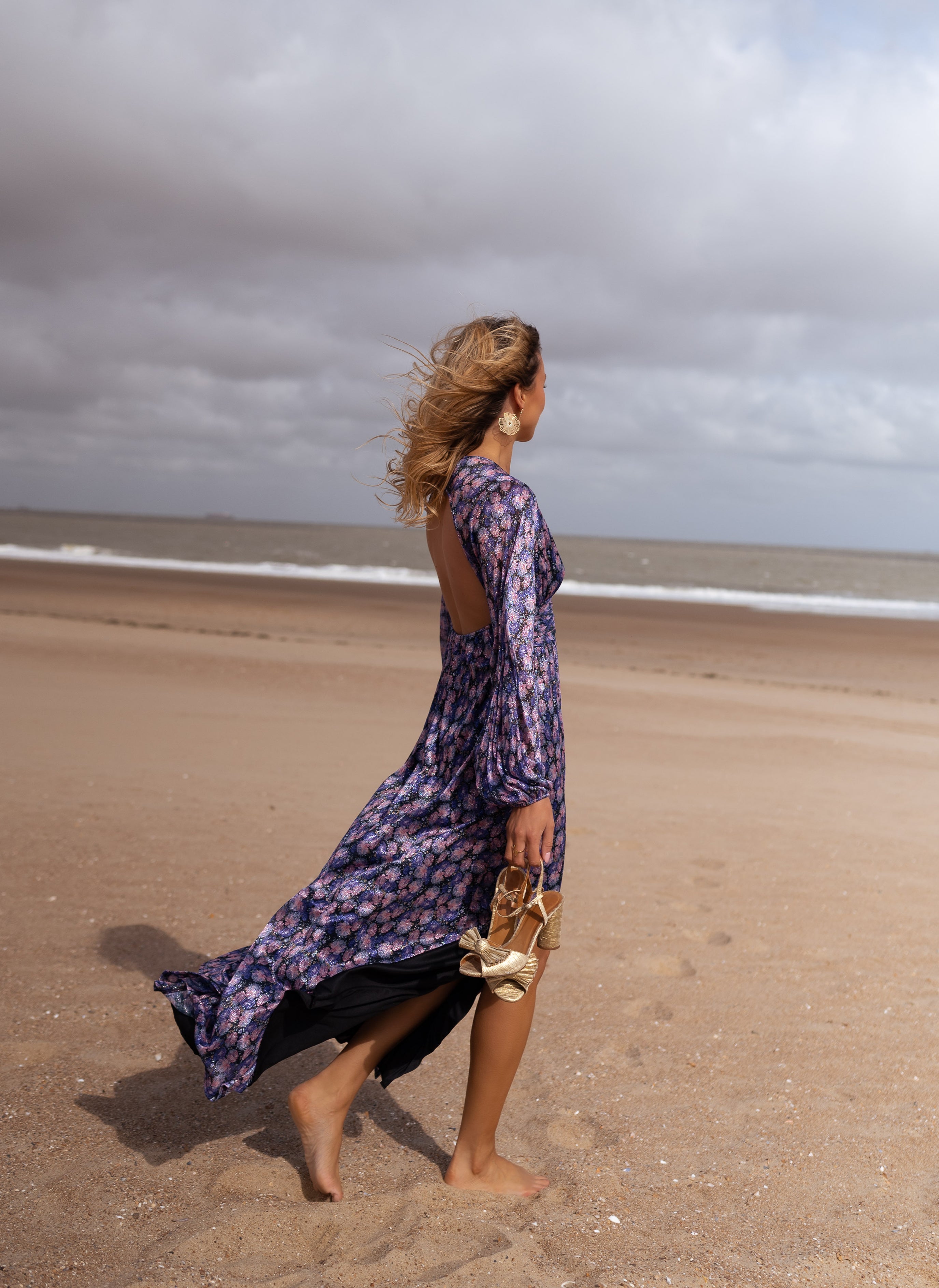 Robe longue fleurie Imane 