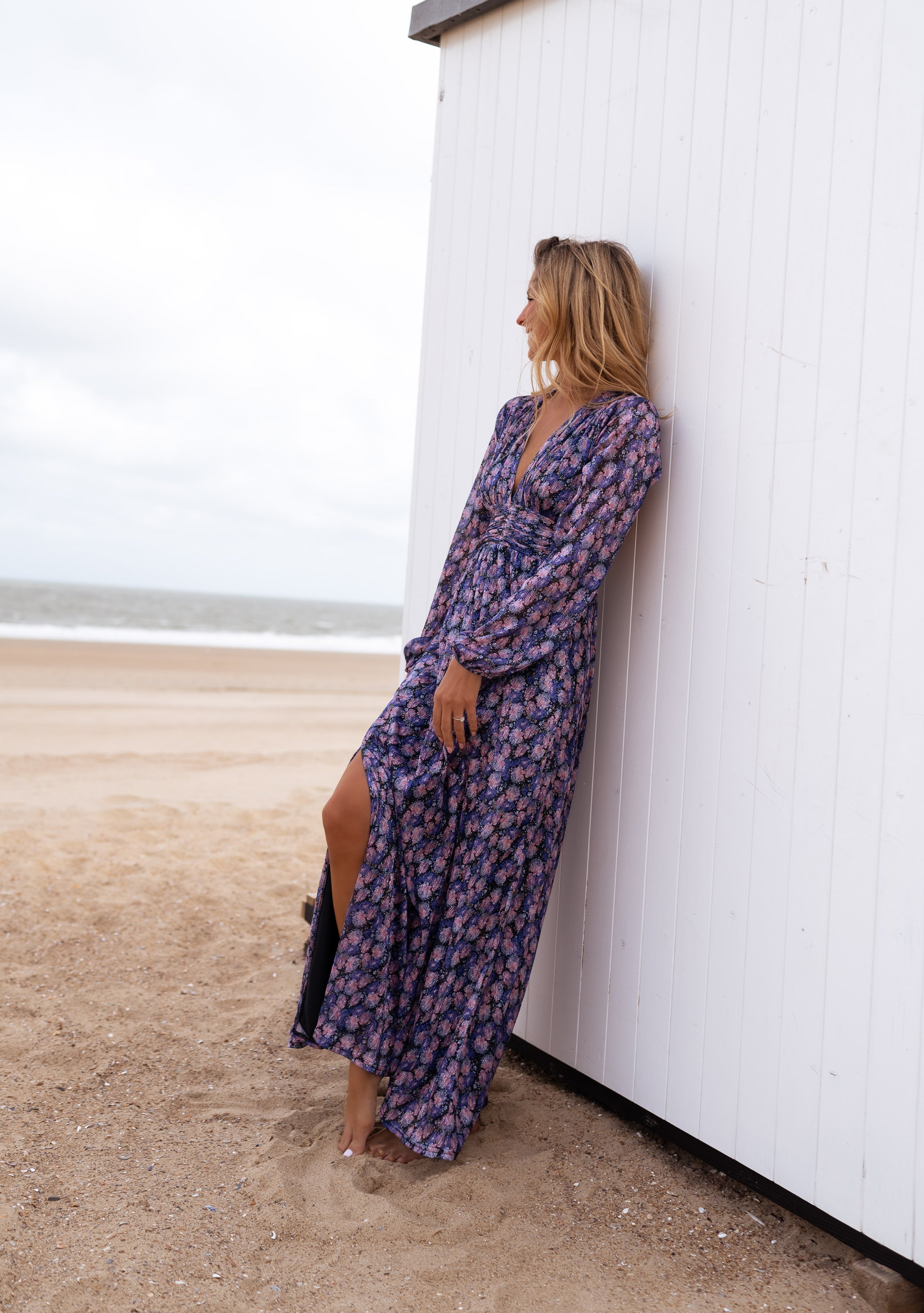 Robe longue fleurie Imane 
