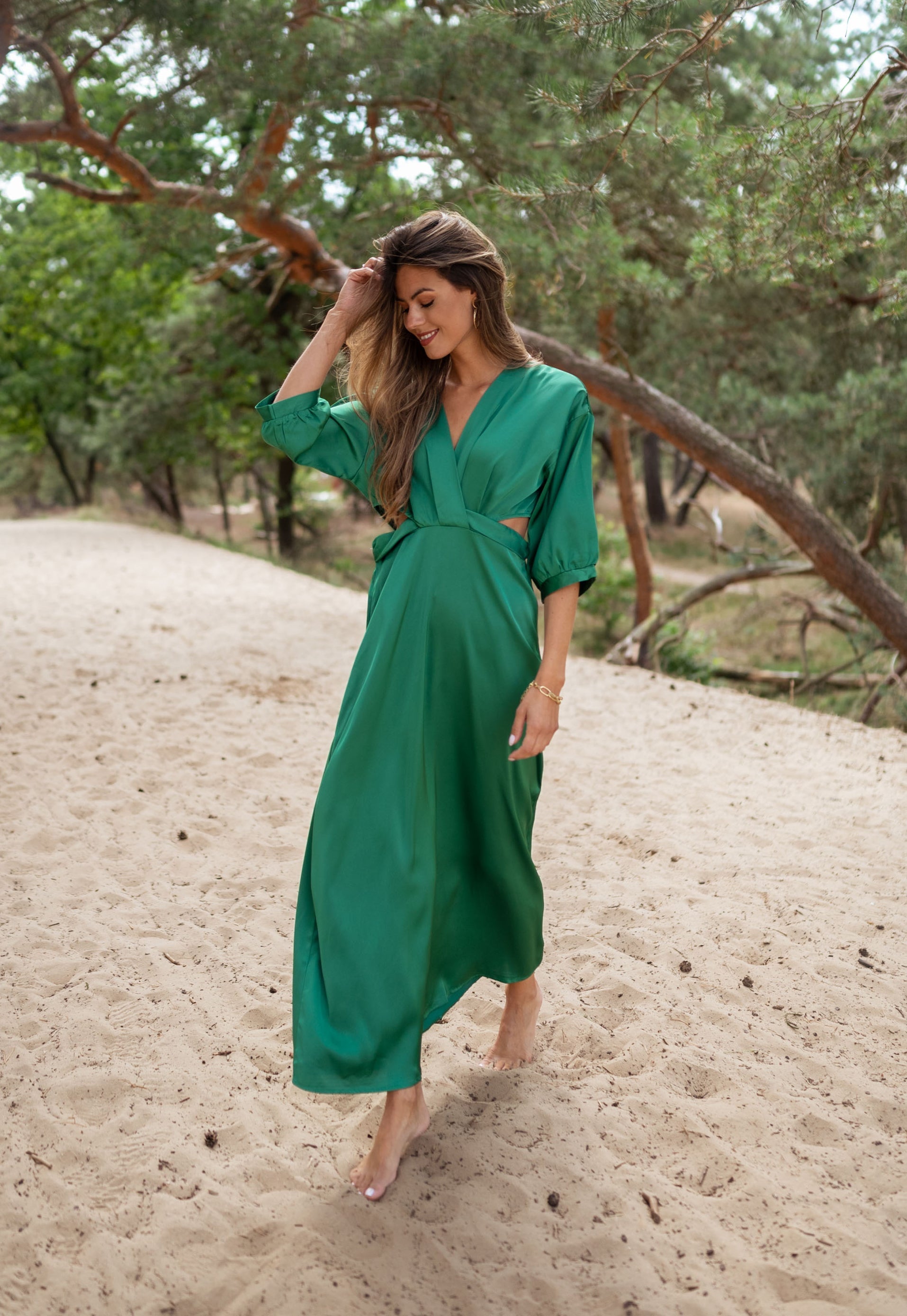 Robe Bacall verte 