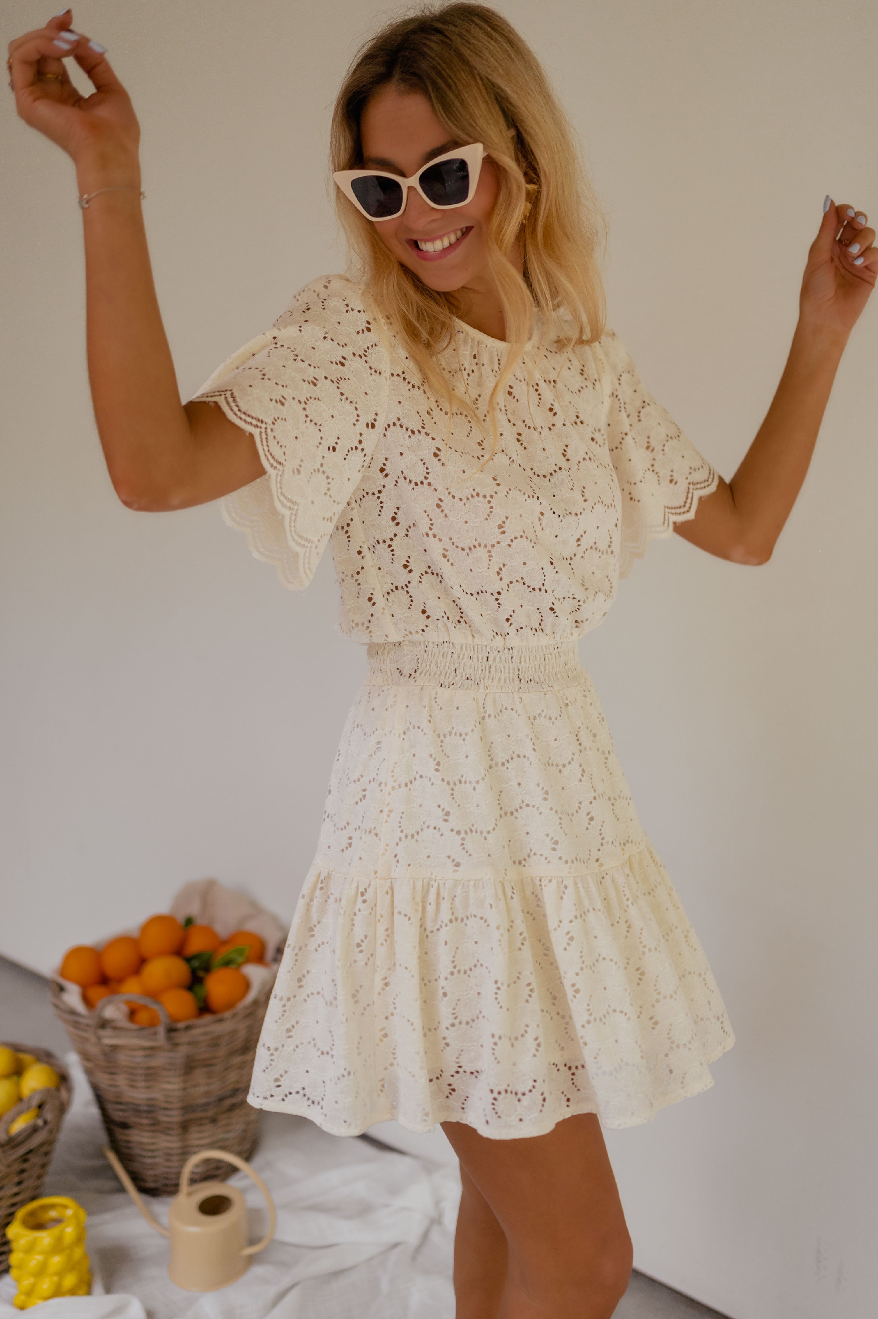 Robe Almane écrue
