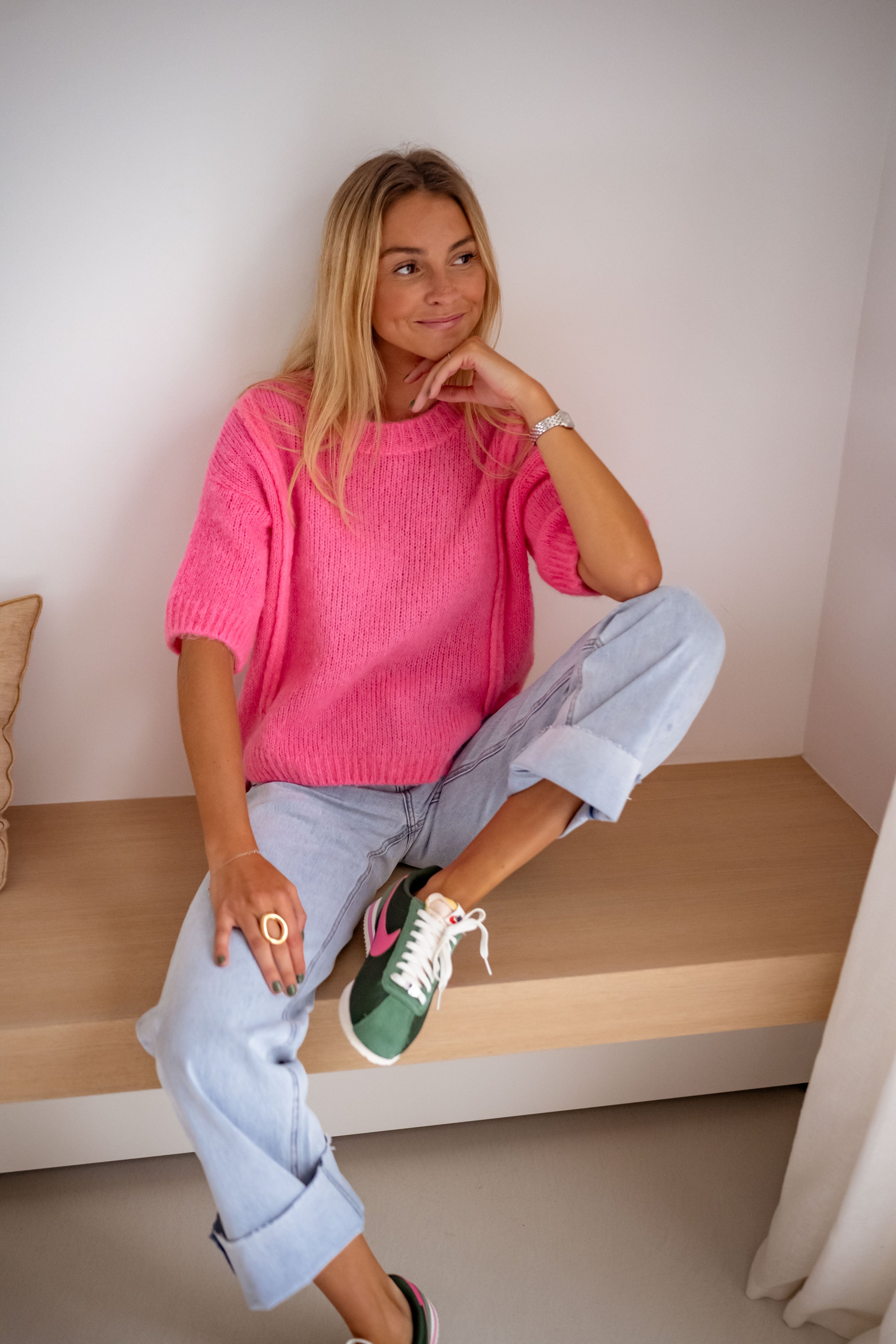 Pull Leyi rose
