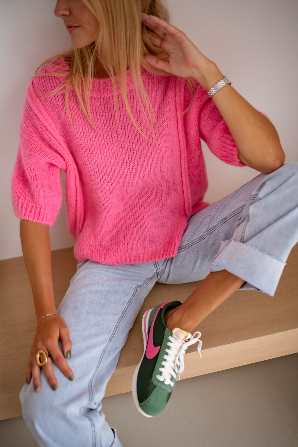 Pull Leyi rose