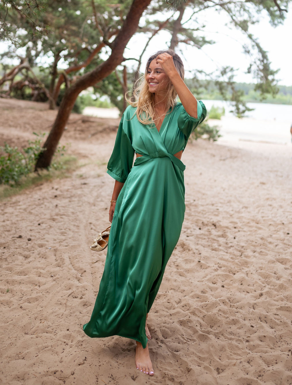 Robe Bacall verte 