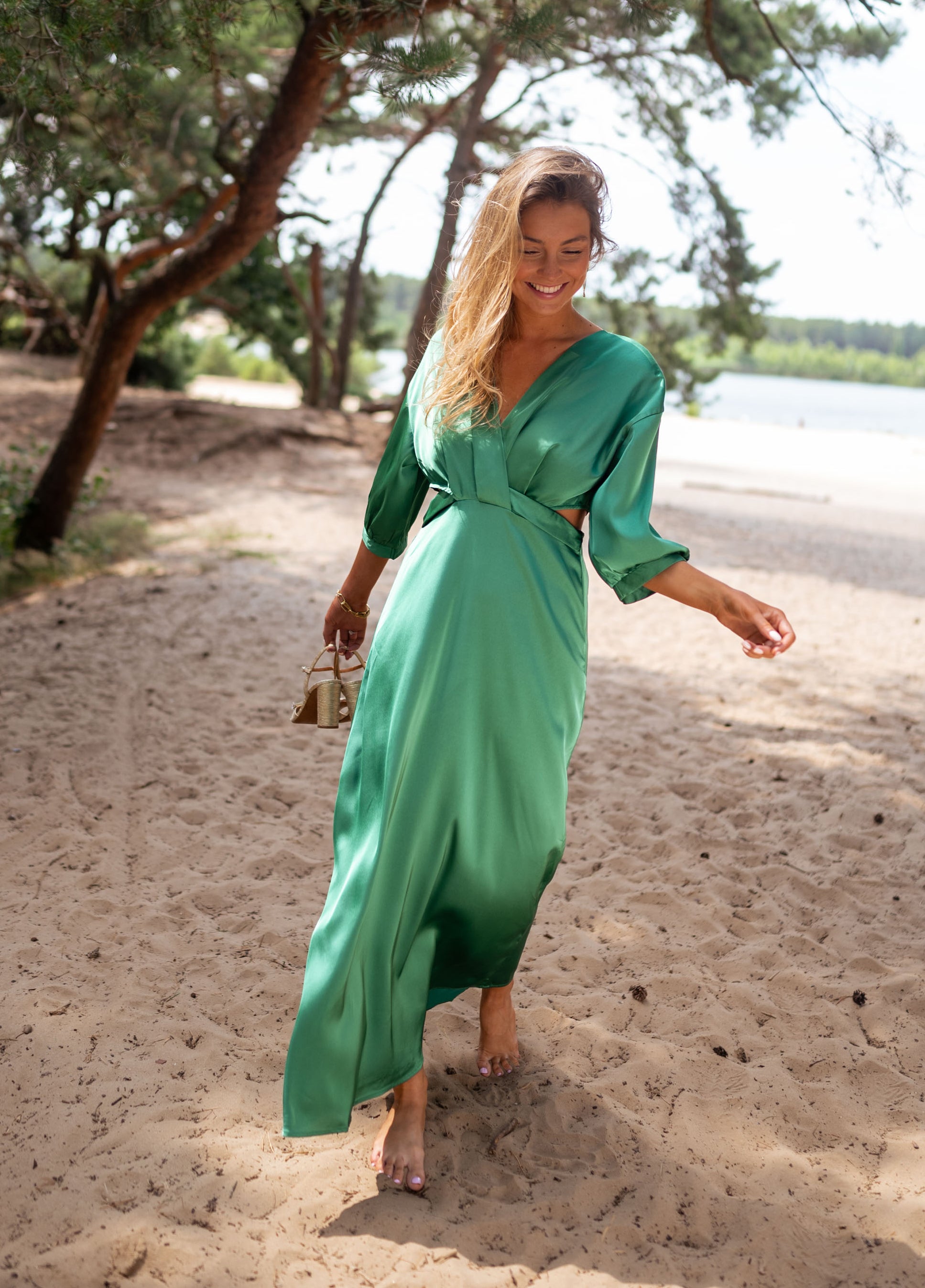 Robe Bacall verte 