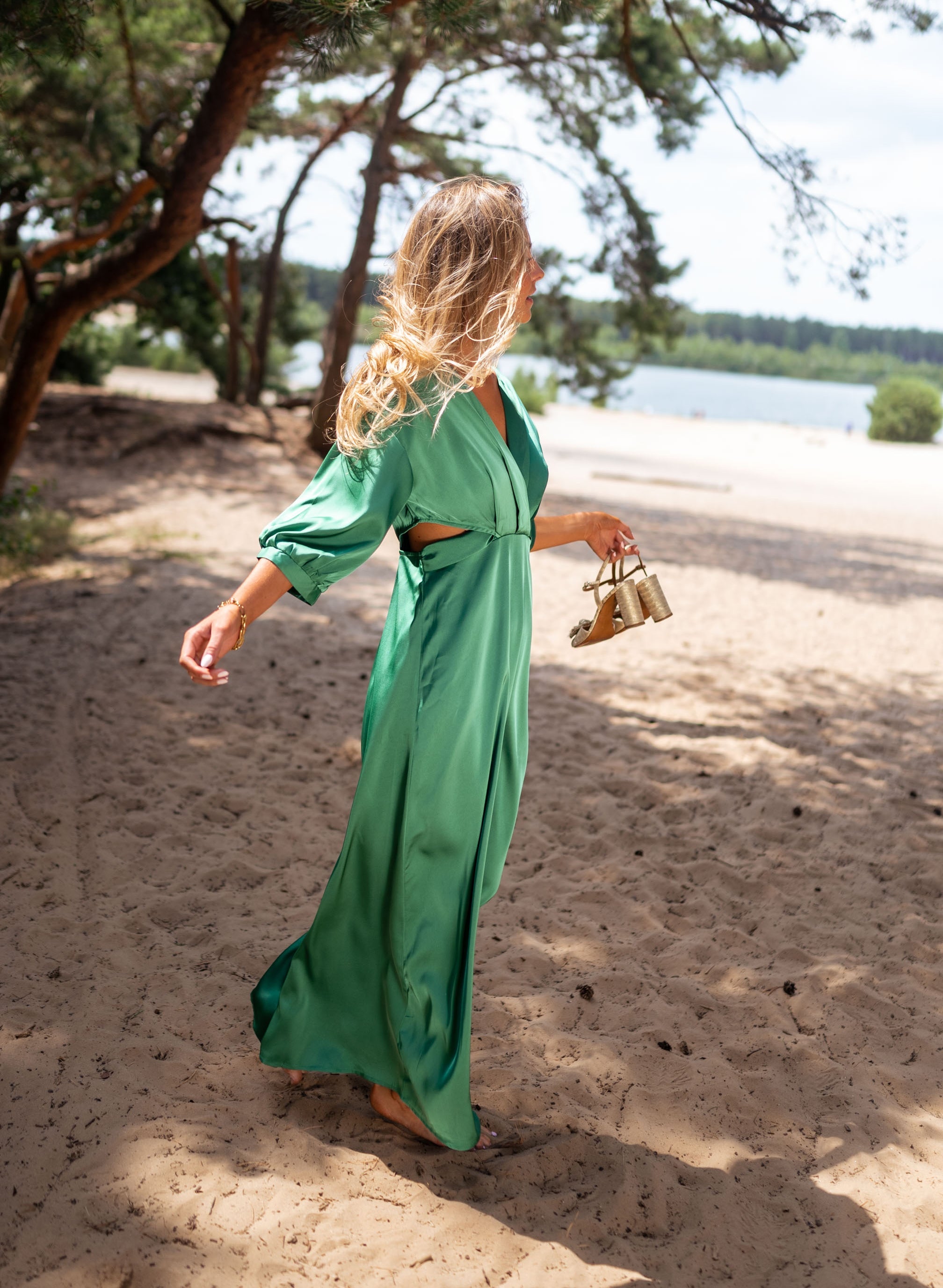 Robe Bacall verte 